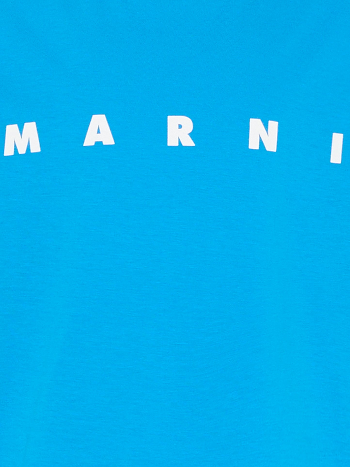 T-shirt azzurra per bambini con logo,Marni Kids,M002MV M00RF 0M859