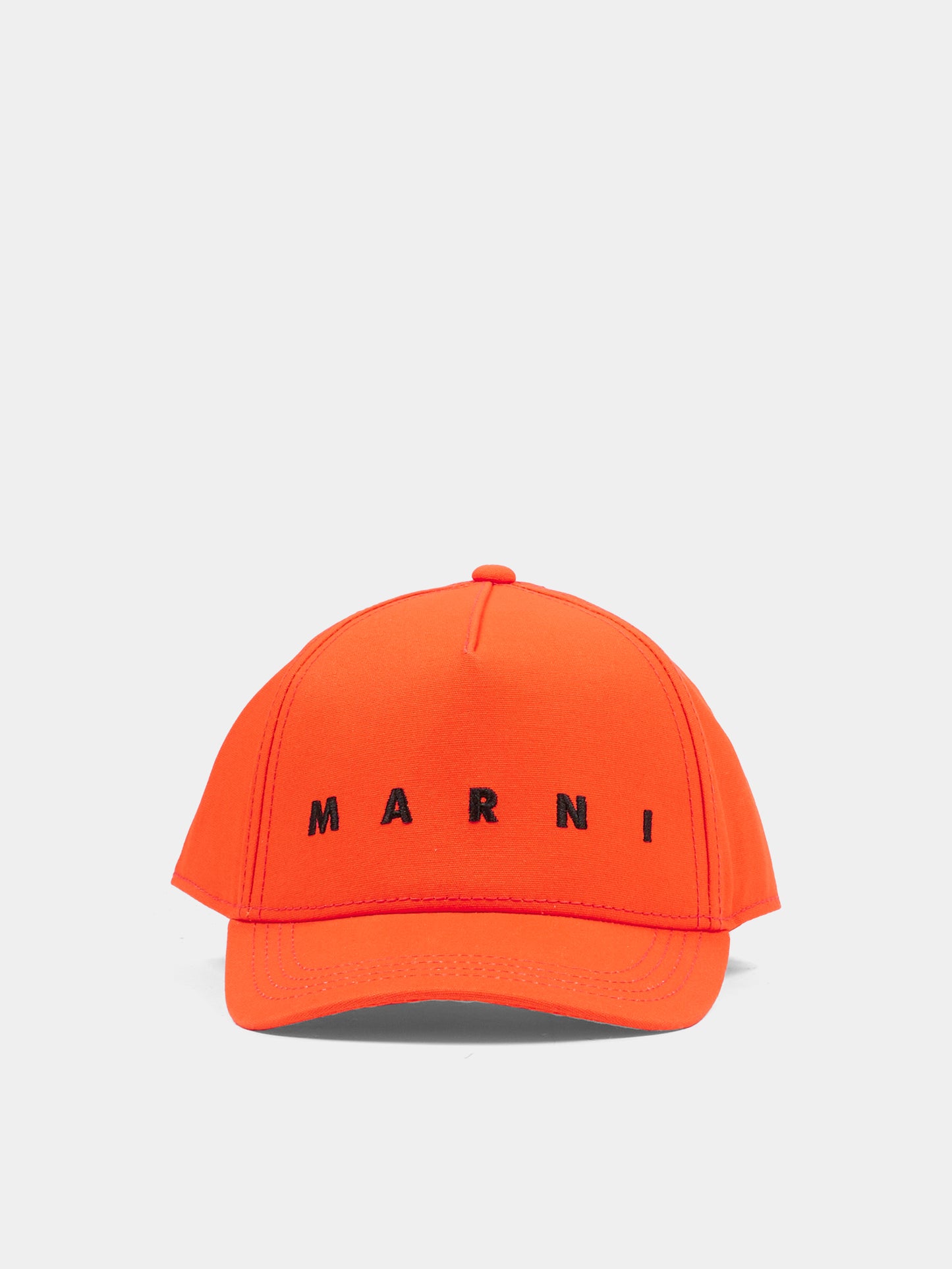 Cappello arancione per bambini con logo,Marni Kids,M01630 M00J2 0M436