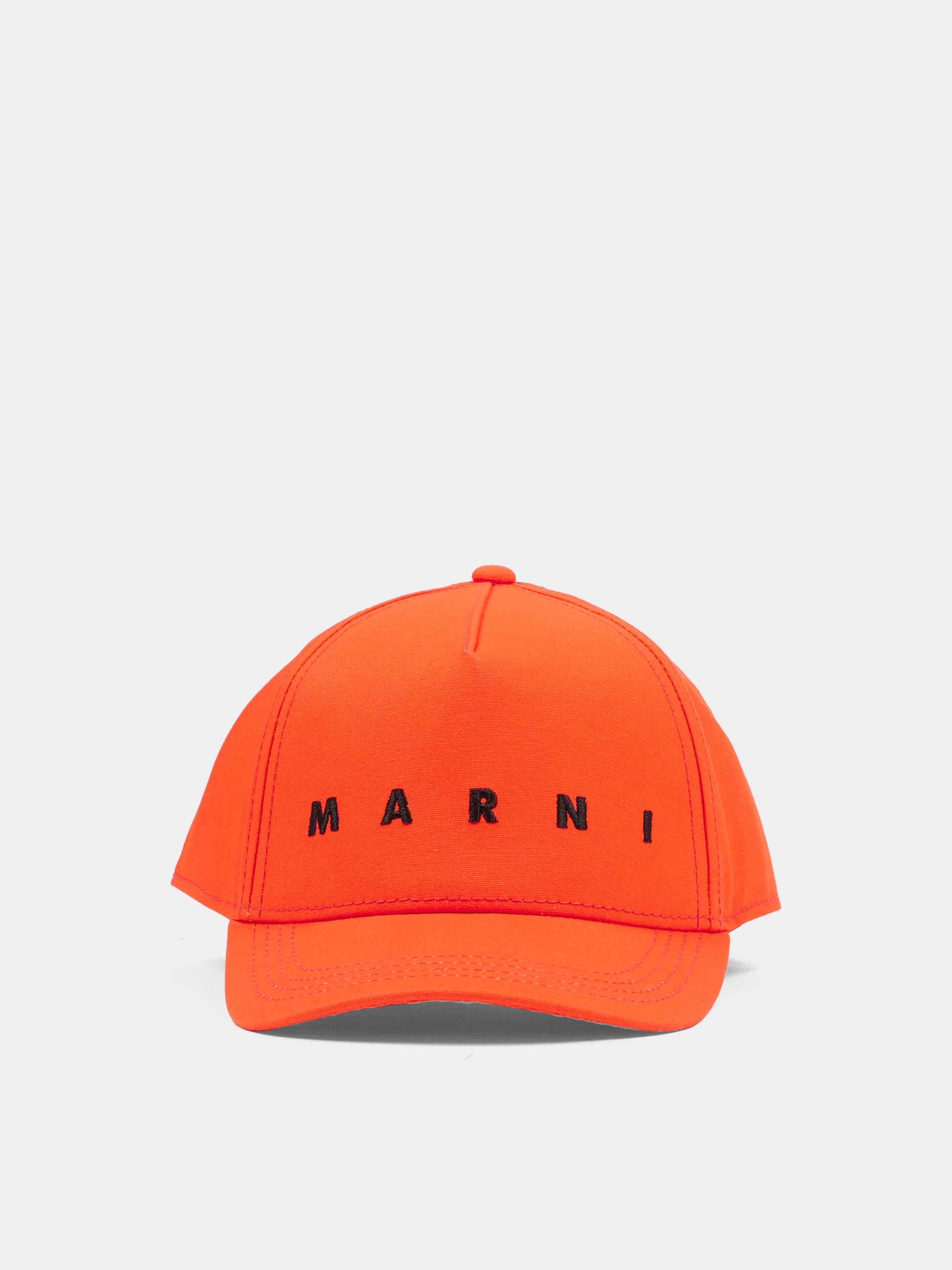 Cappello arancione per bambini con logo,Marni Kids,M01630 M00J2 0M436