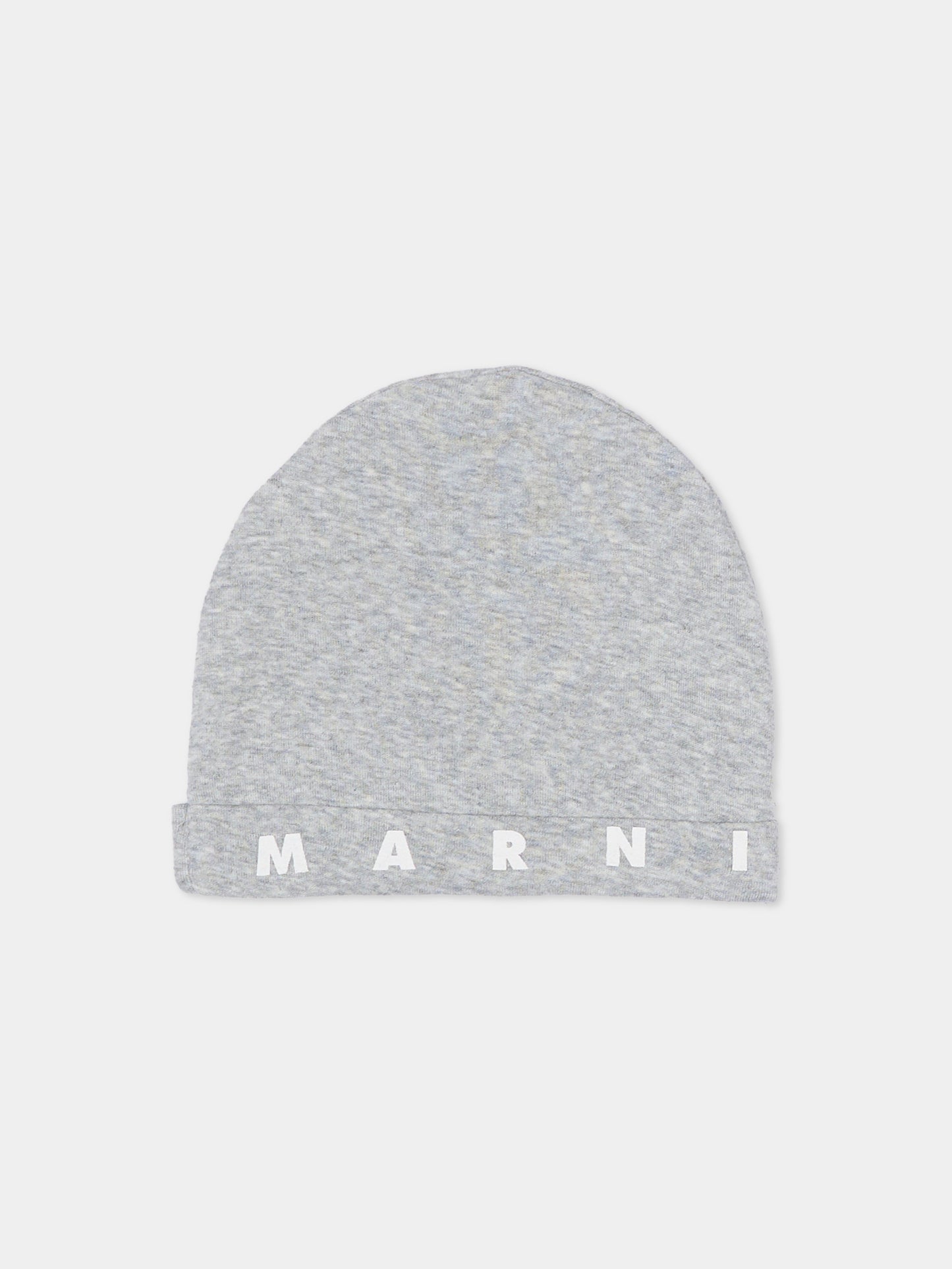 Set tutina grigia per neonati con logo,Marni Kids,M01783 M00UL 0M903