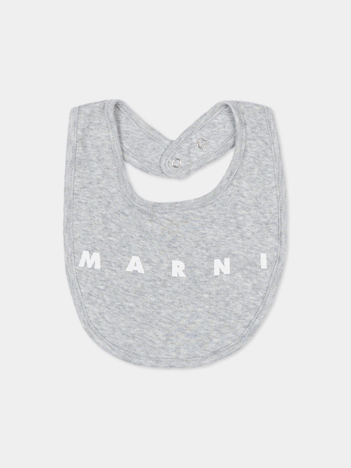 Set tutina grigia per neonati con logo,Marni Kids,M01783 M00UL 0M903