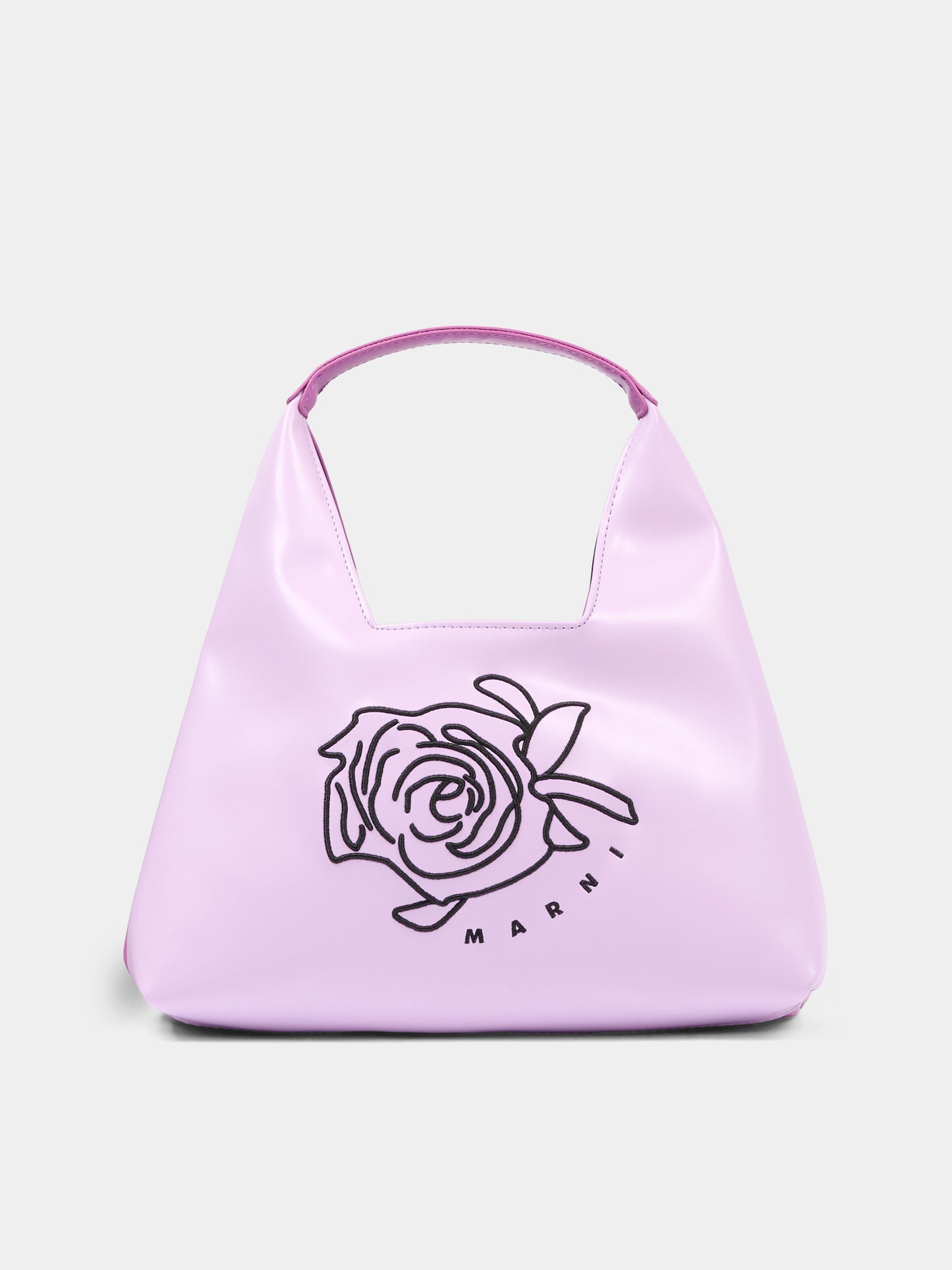 Borsa lilla per bambina con logo,Marni Kids,M01837 M00TK 0M612
