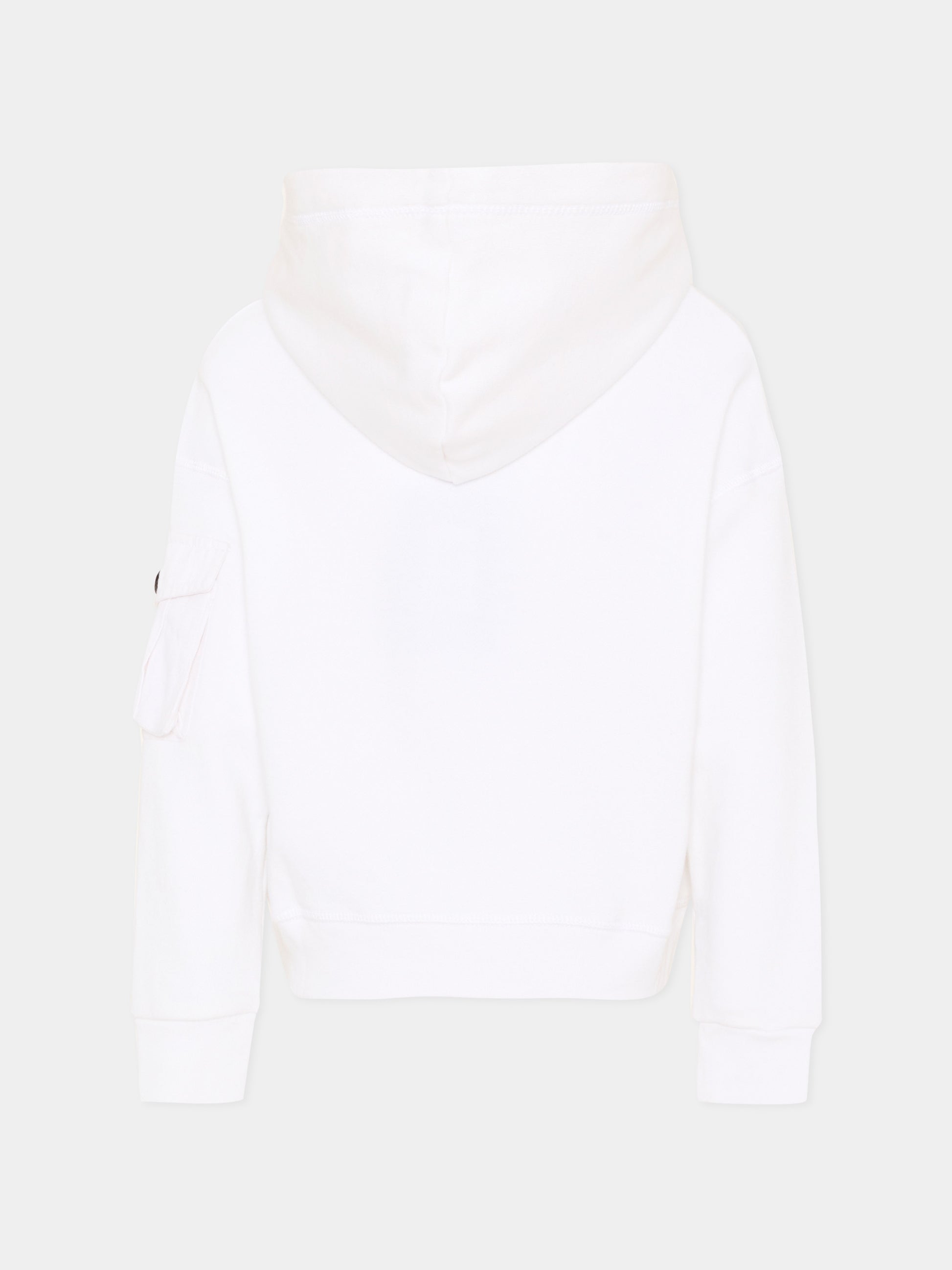 Felpa bianca per bambini con logo,Dsquared2,DQ2735 D0AC6 DQ100