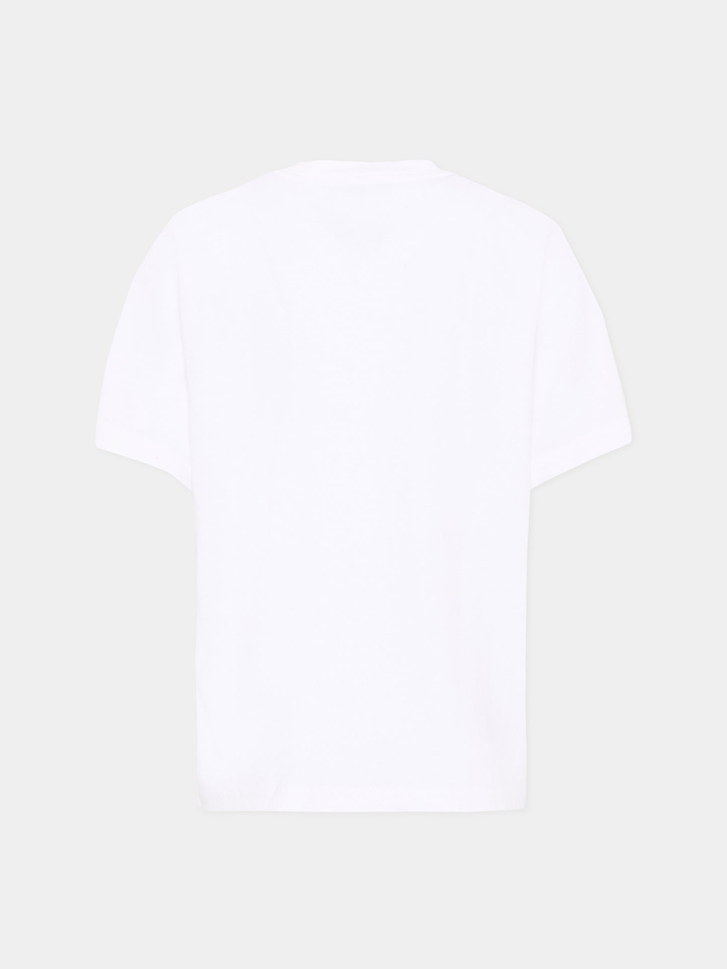 T-Shirt bianca per bambini con logo,Dsquared2,DQ2743 D0AC7 DQ100