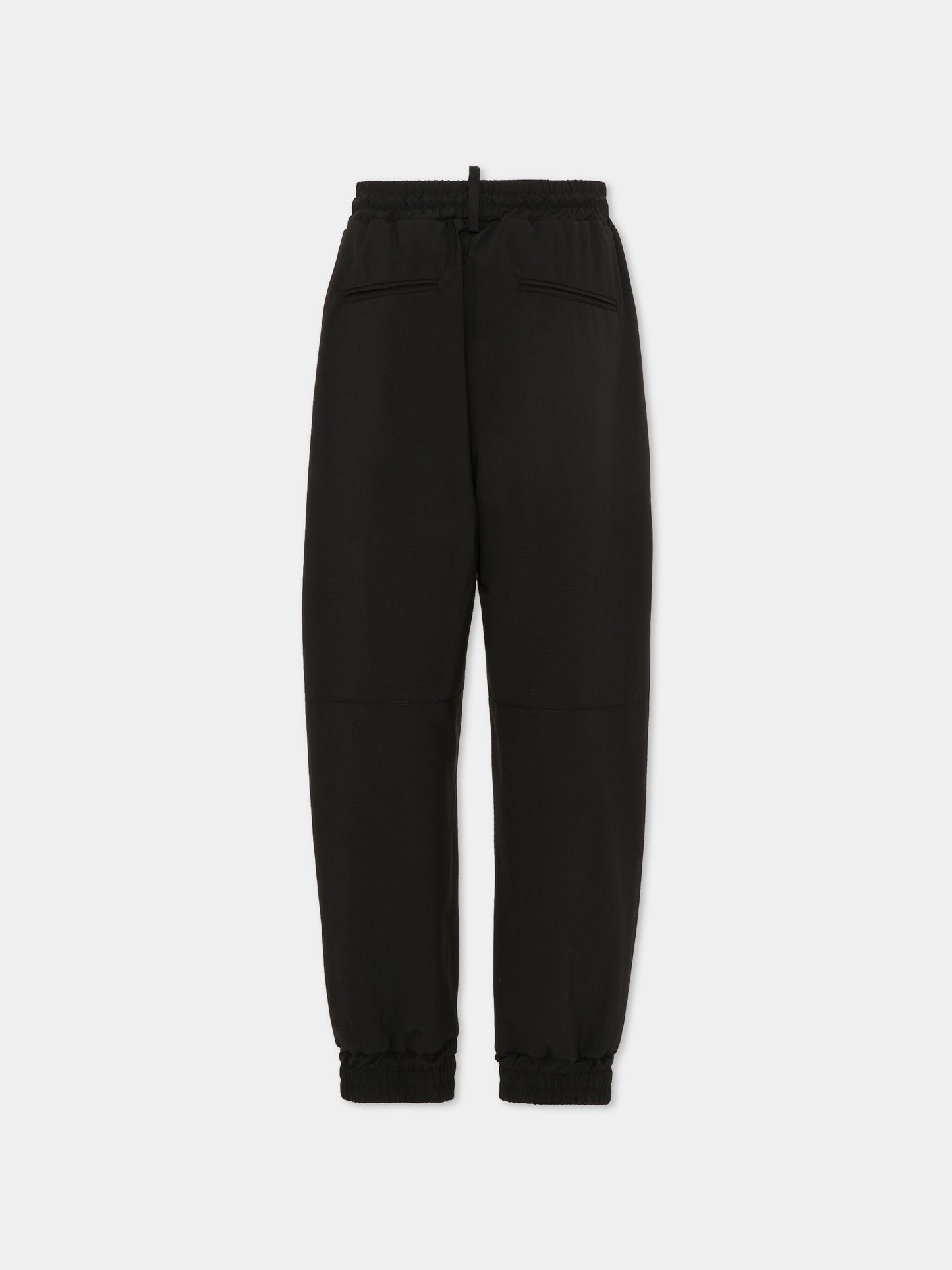 Pantaloni neri per bambino con logo,Dsquared2,DQ3203 D0AGV DQ900