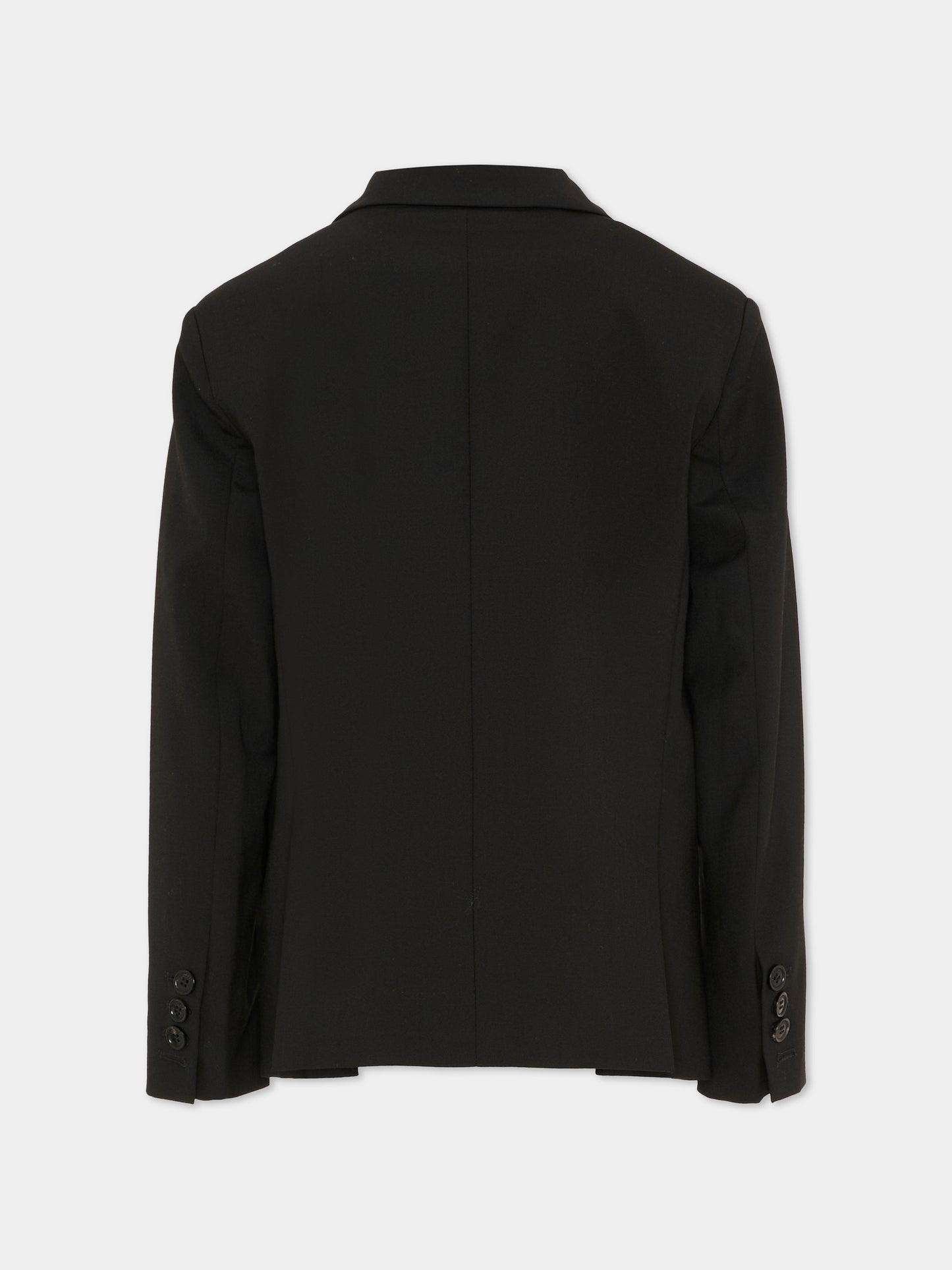 Giacca nera per bambino con logo,Dsquared2,DQ3233 D0AGV DQ900