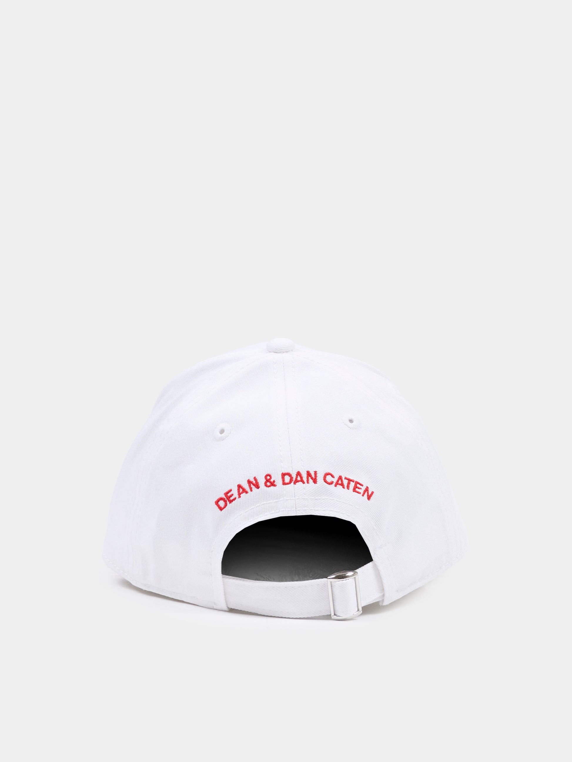 Cappello bianco per bambino con logo,Dsquared2,DQ3253 D00YT DQ100