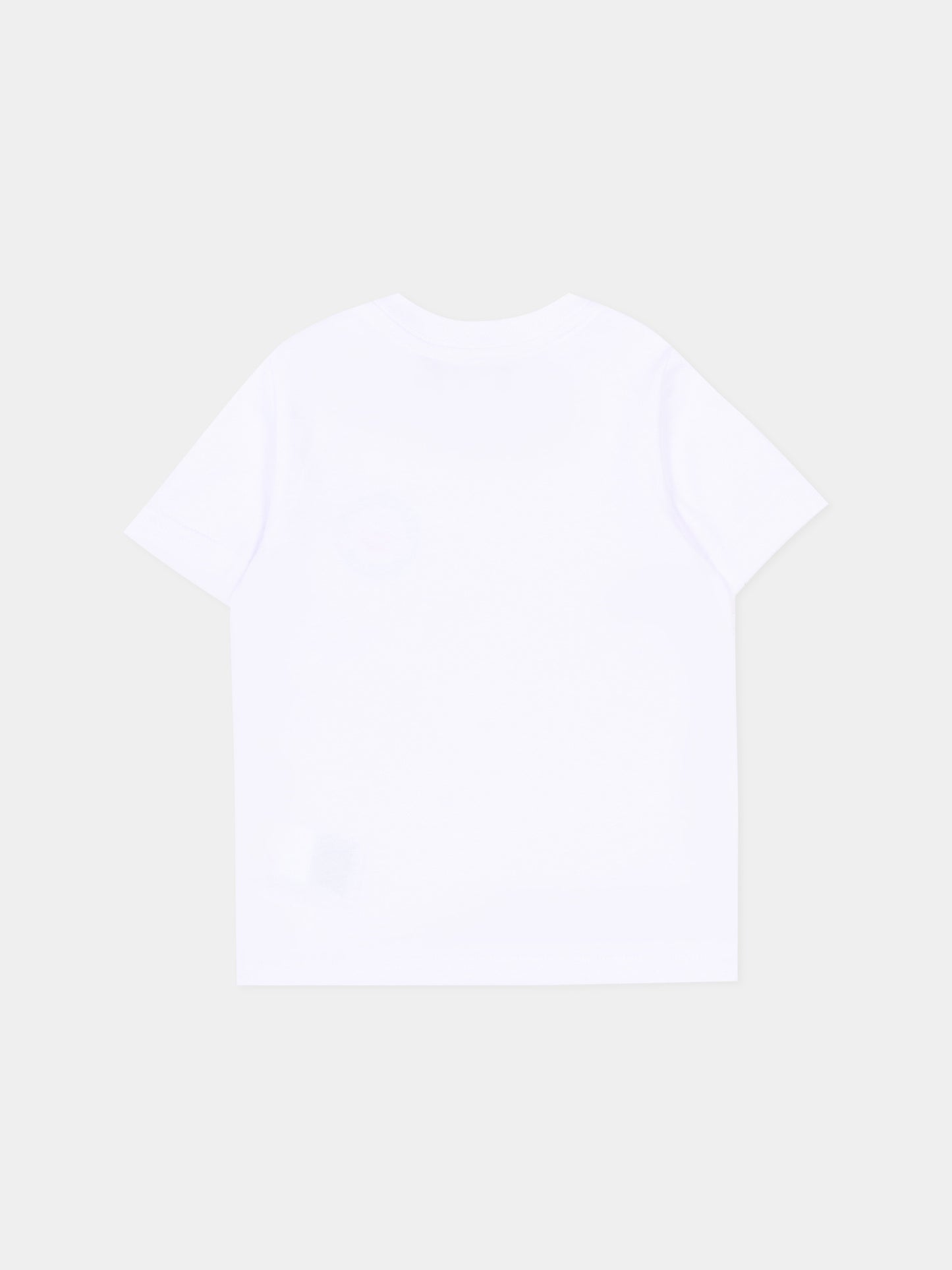 T-Shirt bianca per neonato con logo,Dsquared2,DQ3270 D004G DQ100