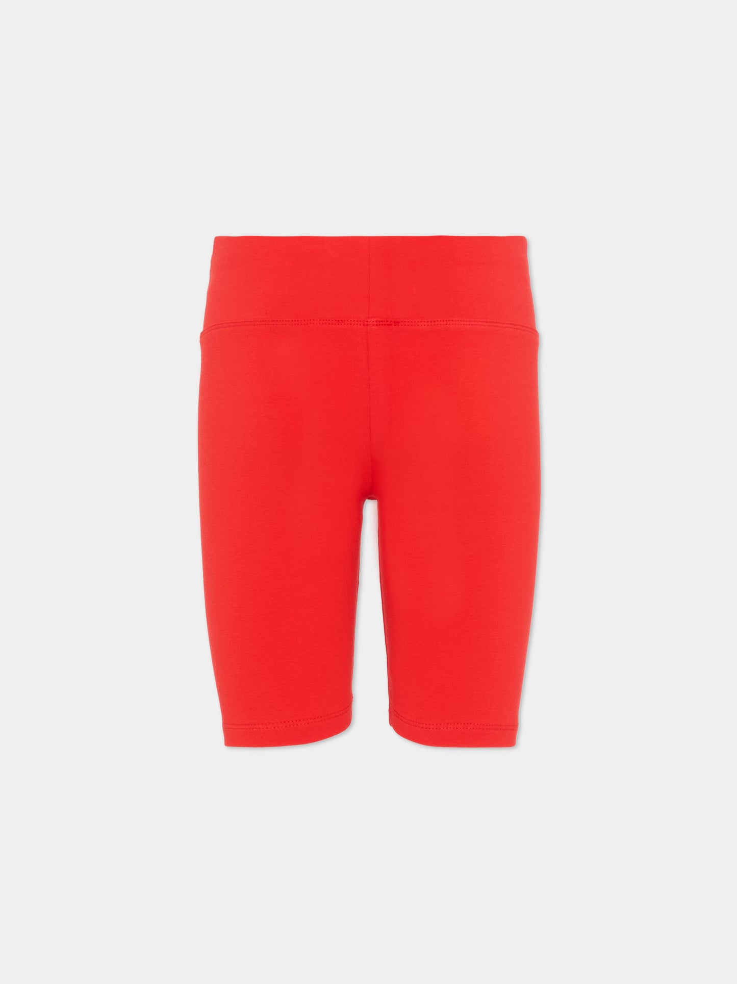 Shorts rossi per bambina con logo,Diesel,J02675 KYA0L K405