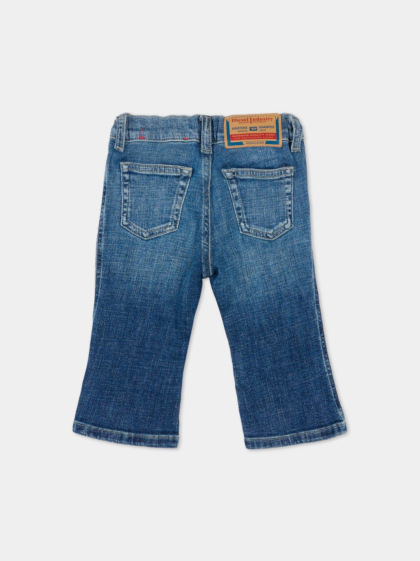 Jeans denim per neonata con logo,Diesel,K00659 KXBSC K01