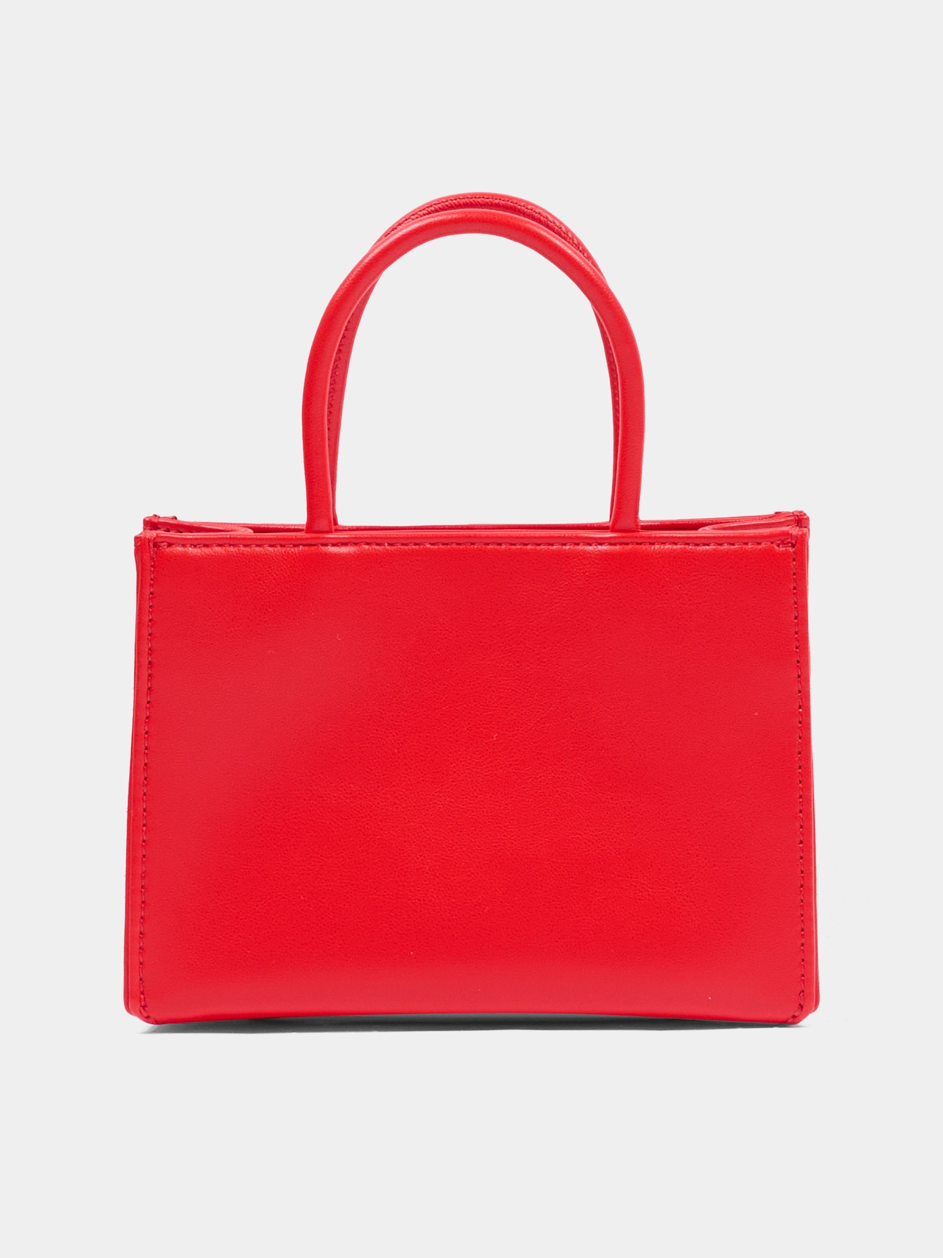 Borsa rossa DSL 3D Mini per bambina con logo,Diesel,J02529 P8073 T4346