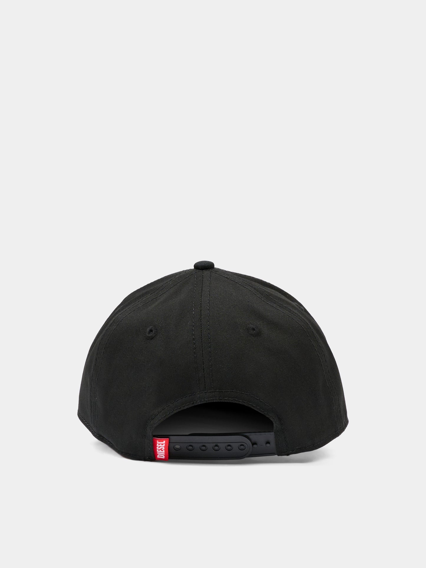 Cappello nero per bambino con logo,Diesel,J02708 KXA77 K900