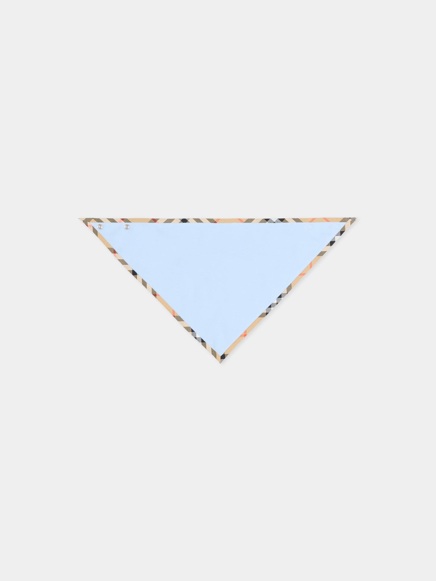 Ensemble en bleu ciel pour Bébé Garçon avec motif à carreaux vintage