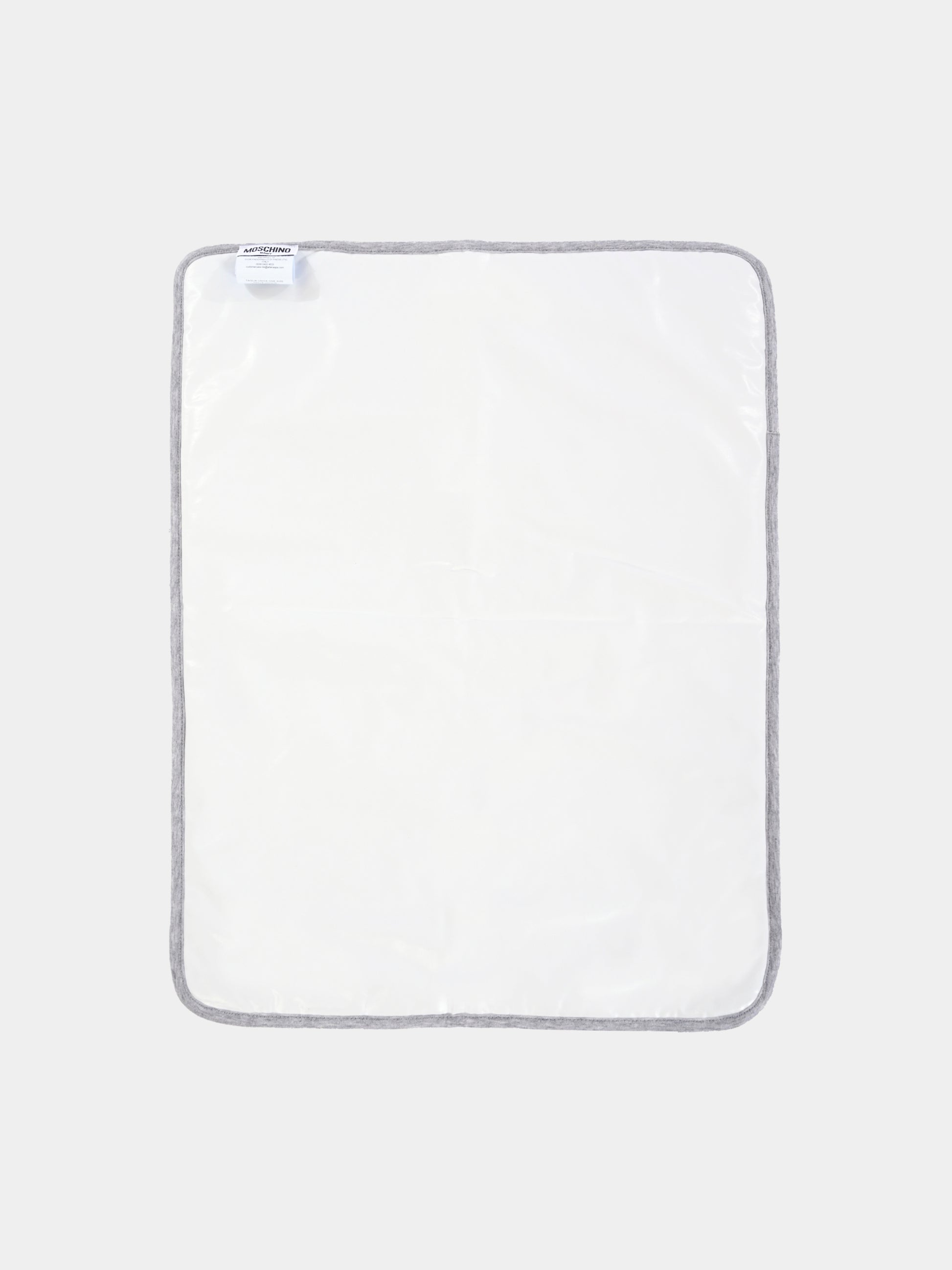 Borsa mamma grigia per neonato con Teddy Bear,Moschino Kids,MUX05B LCA19 60926