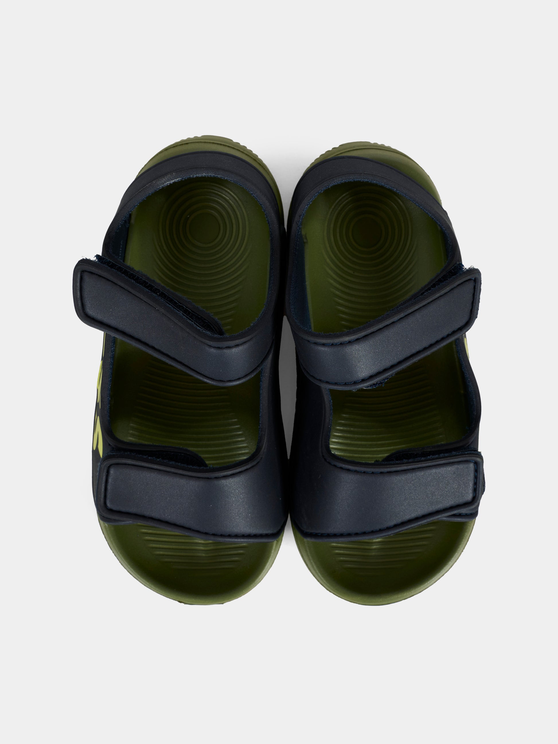 Sandali blu per neonato e bambino con logo,Boss,J52158 849