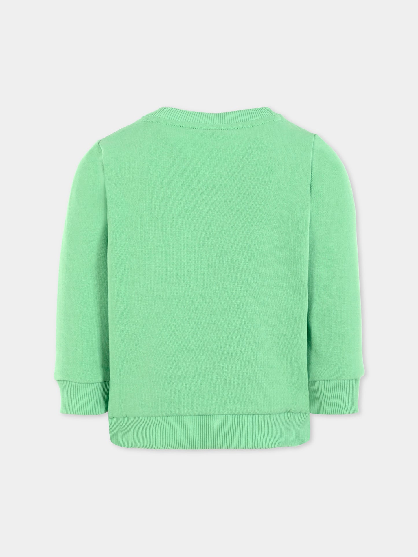 Felpa verde per bambini con coccodrillo,Lacoste,SJ5284 TTF