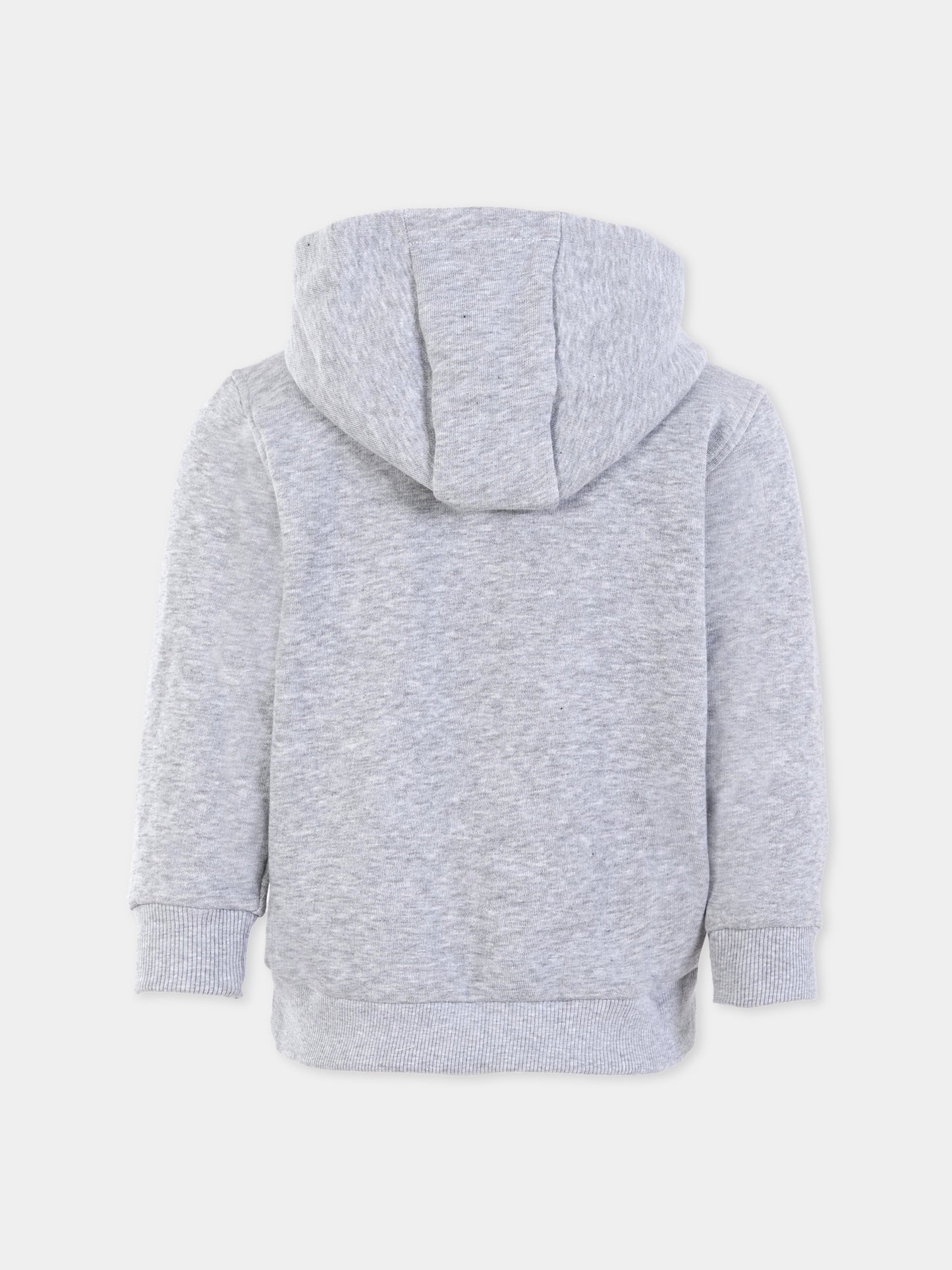 Felpa grigia per bambini con coccodrillo,Lacoste,SJ9723 CCA