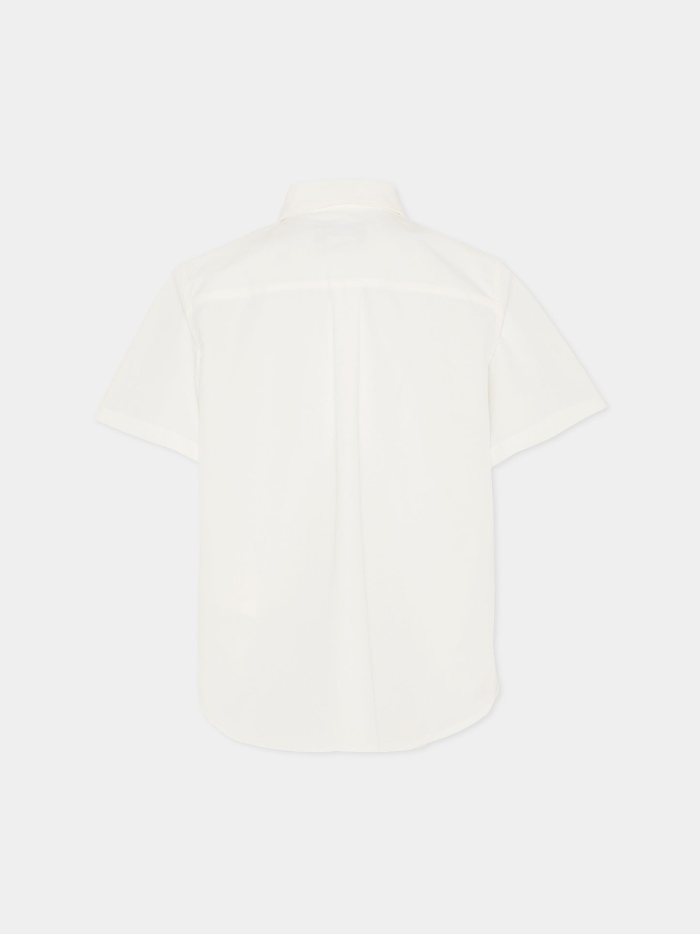 Camicia avorio per bambino con occhiali da sole FF,Fendi Kids,JMC203 AEXZ F0TU9