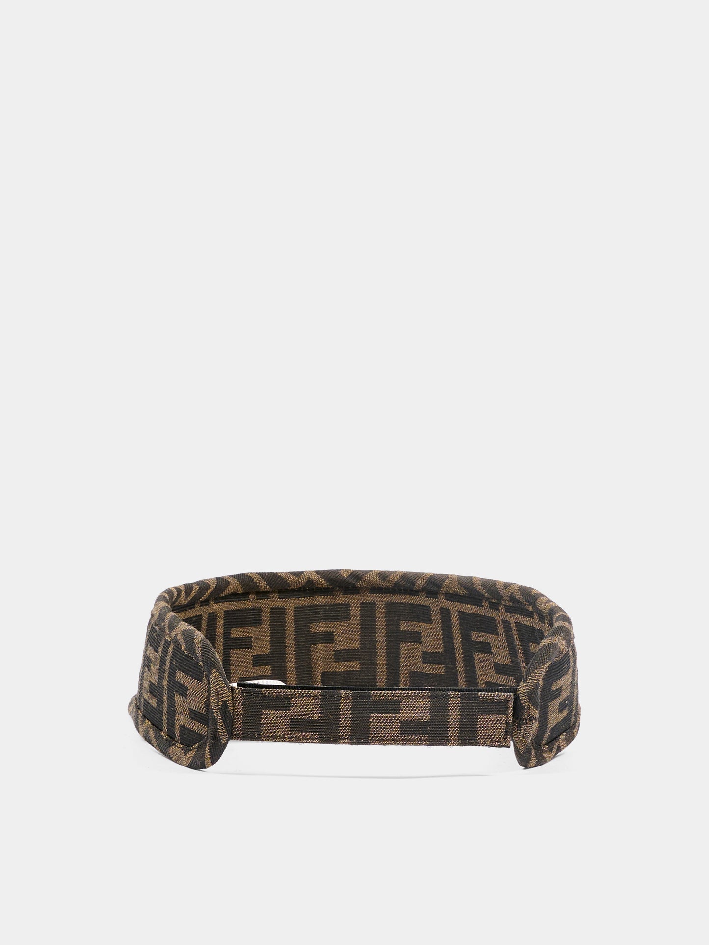 Cappello marrone per bambini con FF,Fendi Kids,JUP083 AWF5 F0VAT