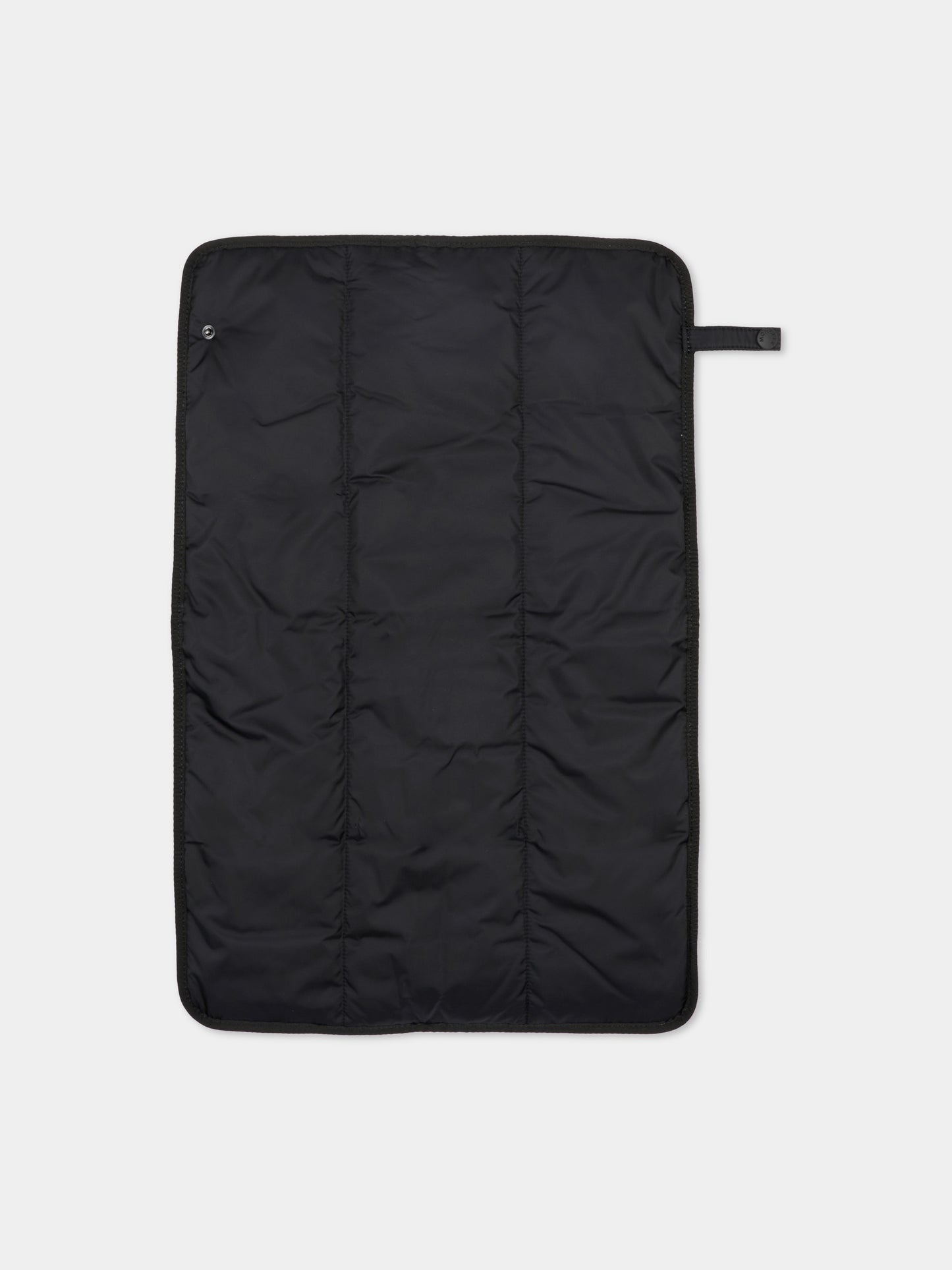 Borsa mamma nera per neonati con logo,Moncler Kids,L1951 5D00001 M6811 999