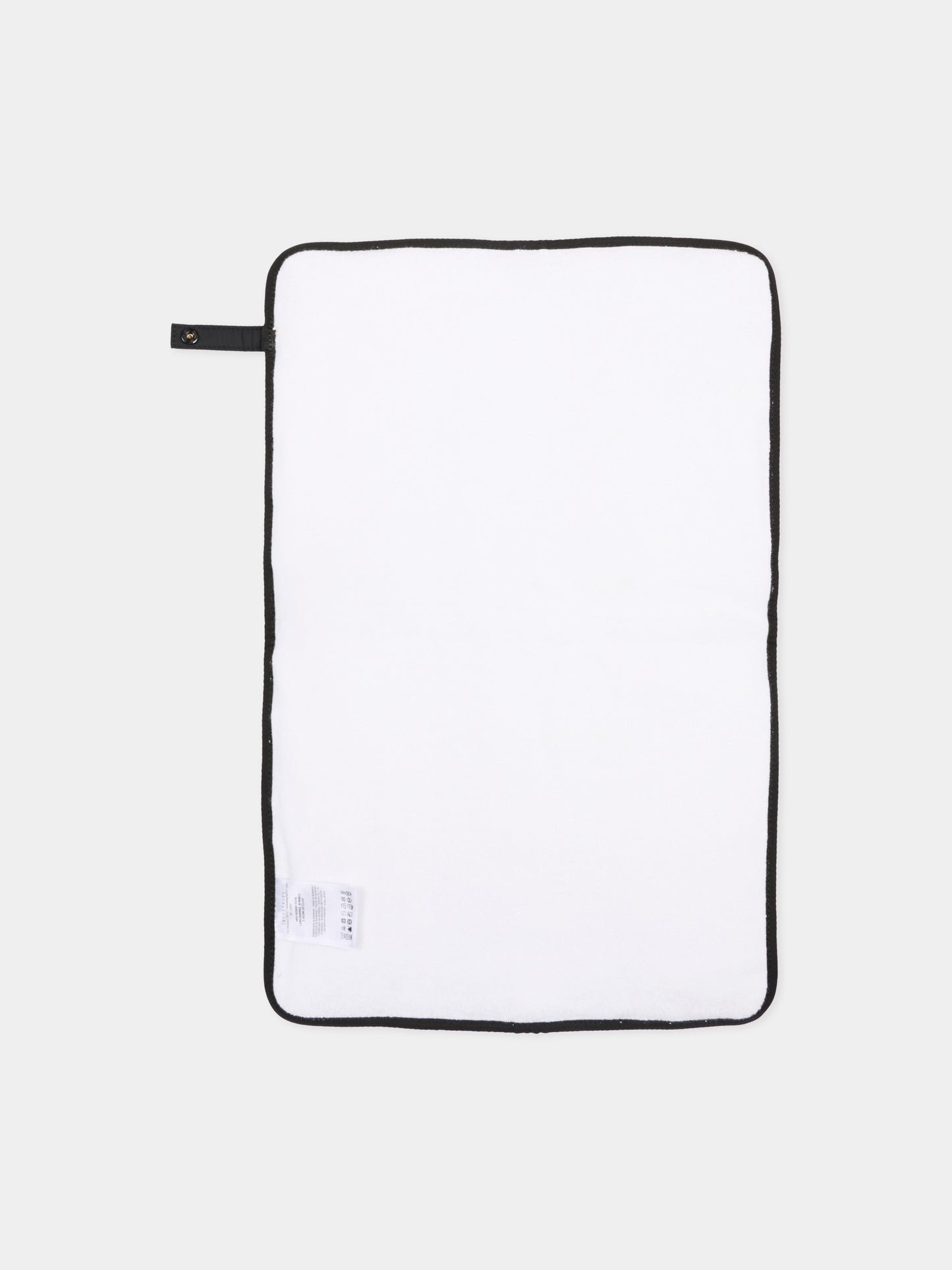 Borsa mamma nera per neonati con logo,Moncler Kids,L1951 5D00001 M6811 999