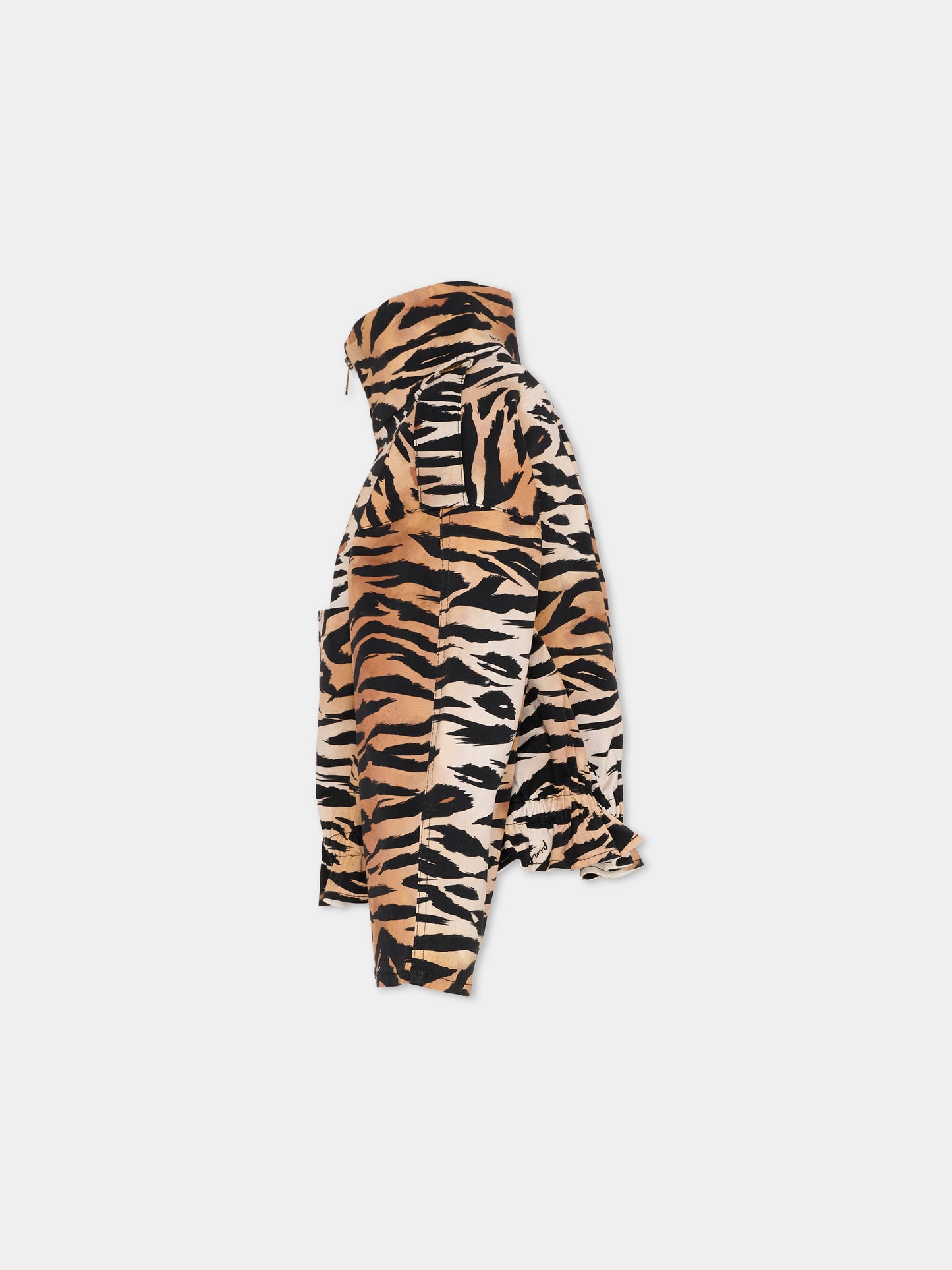 Bomber multicolor per bambina animalier,Pinko,KFGB019.0.CEK01.D463