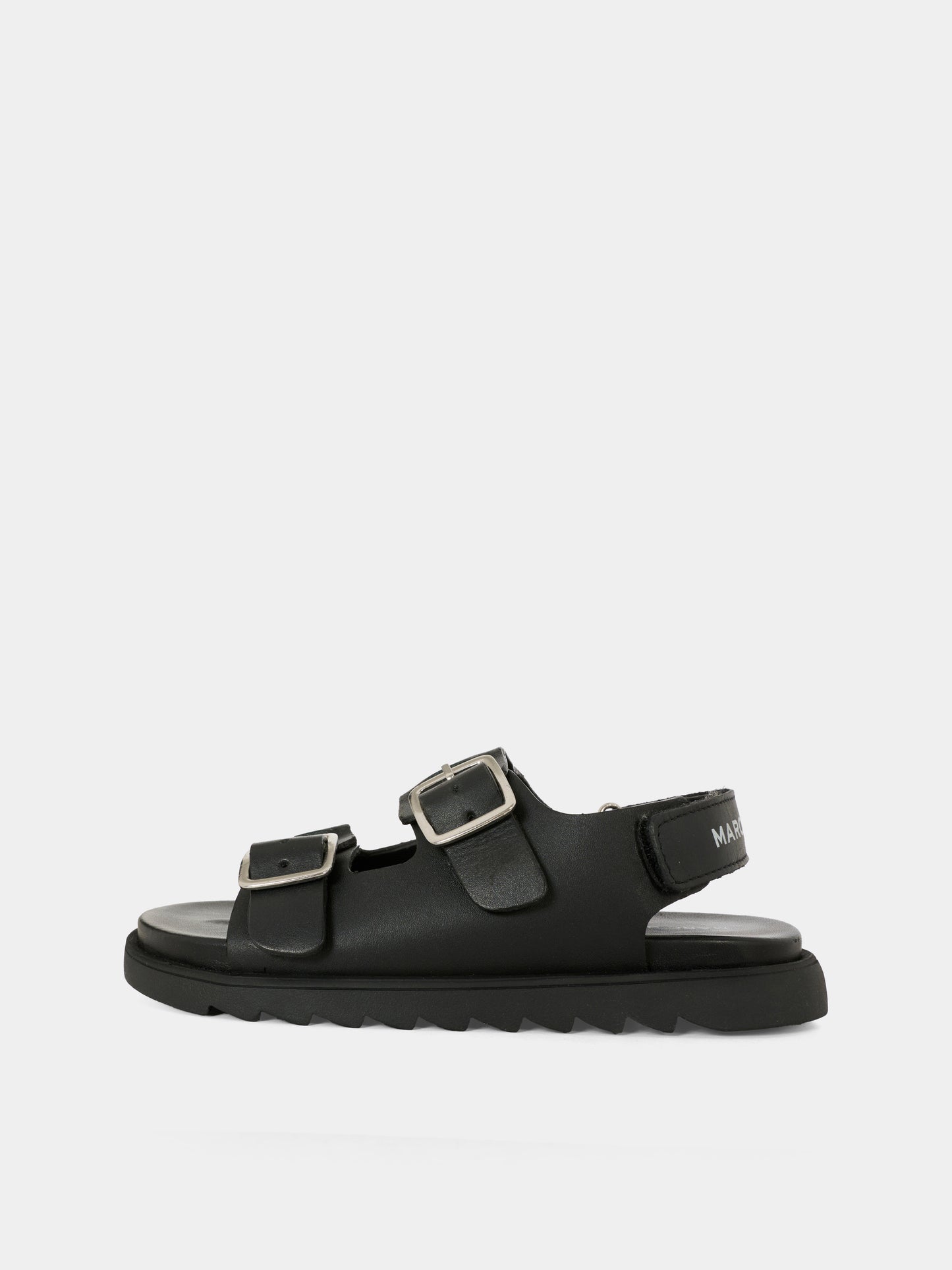 Sandali neri per bambini con logo,Marc Jacobs,W60399 09B
