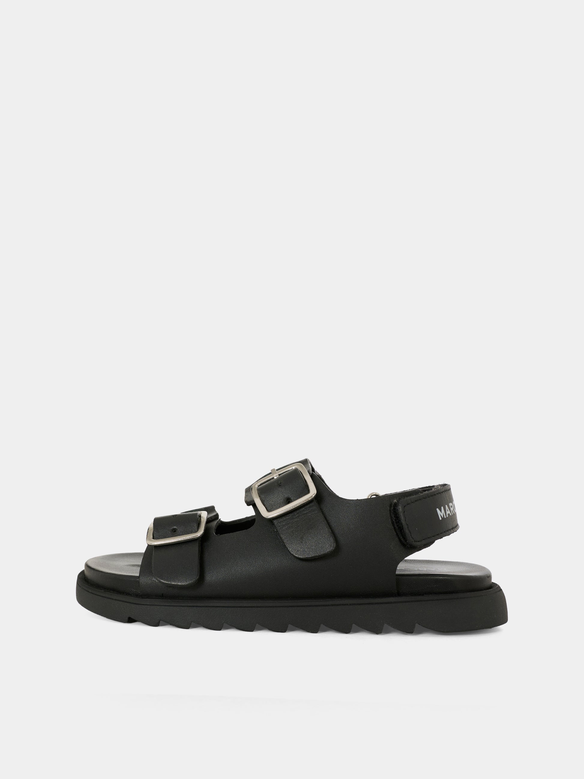 Sandali neri per bambini con logo,Marc Jacobs,W60399 09B