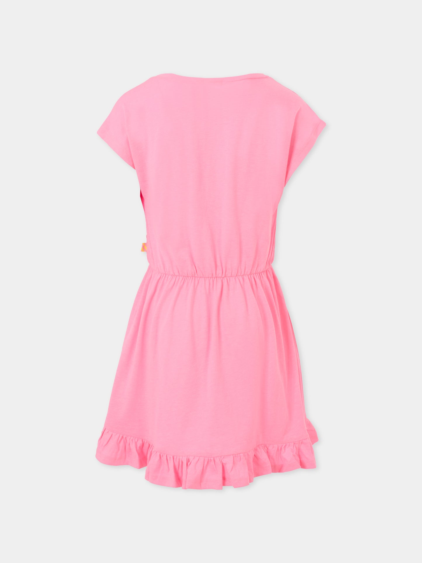 Vestito rosa per bambina con cuore,Billieblush,U21033 462