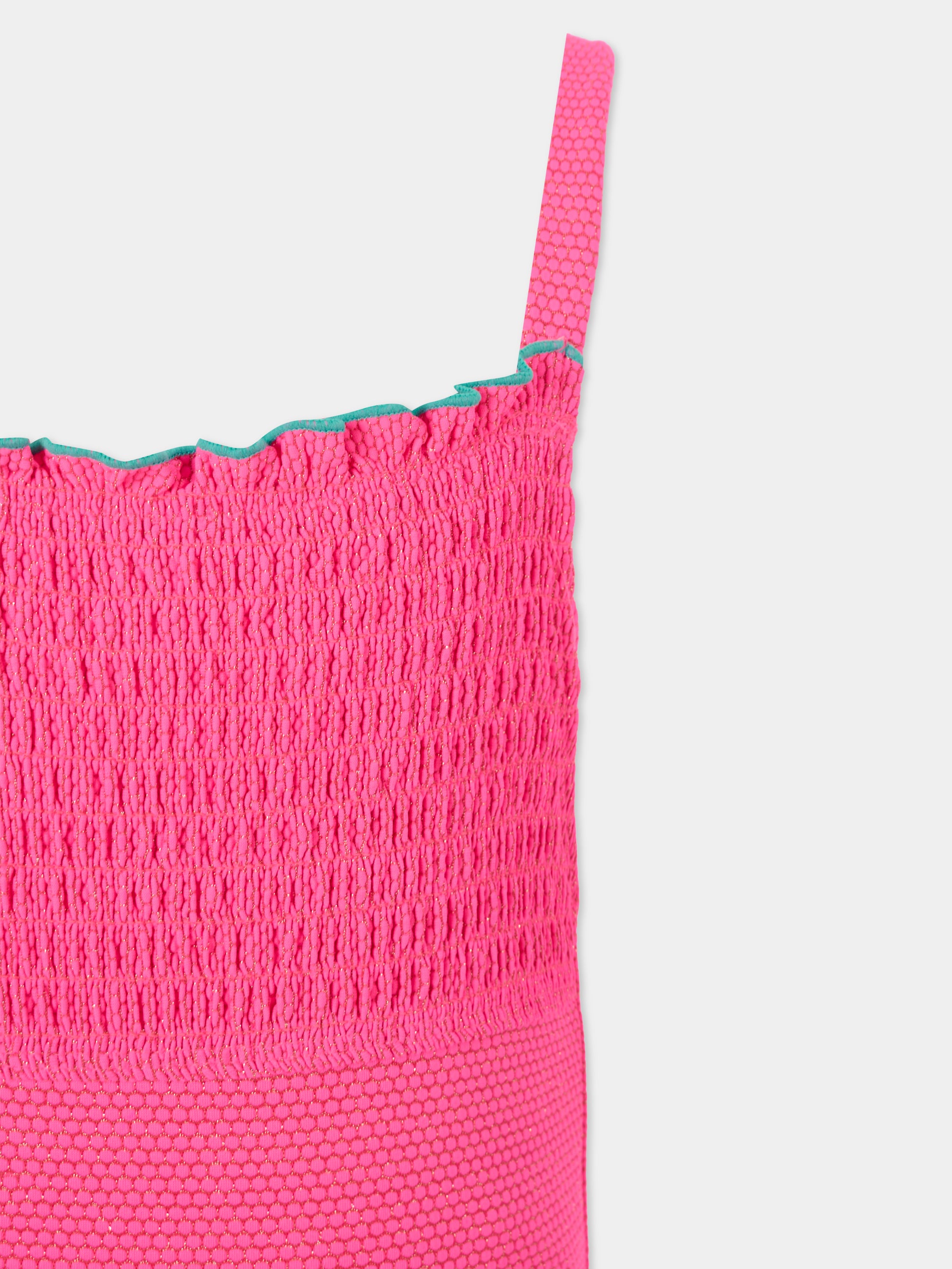 Costume intero rosa per bambina,Billieblush,U21042 47A