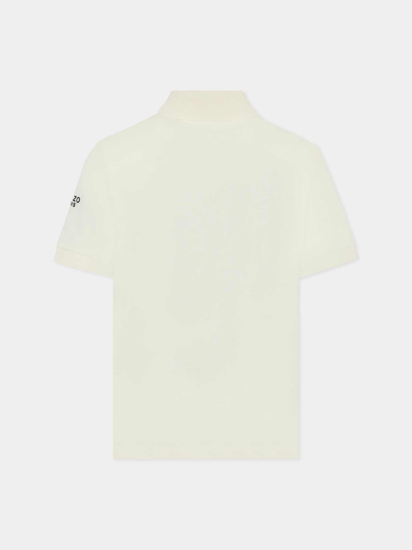 Polo avorio per bambino con Kotora,Kenzo Kids,K61168 117