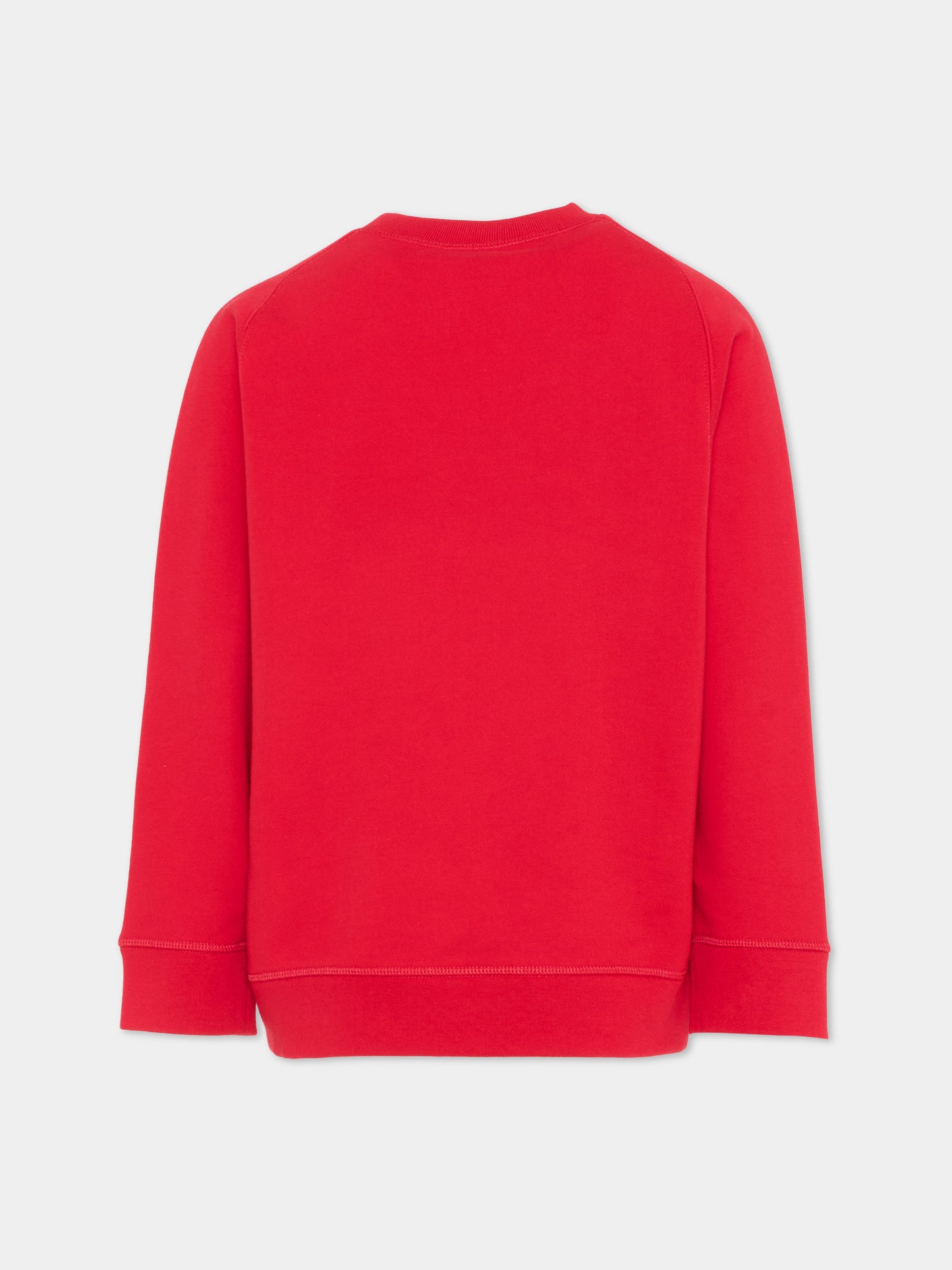 Felpa rossa per bambini con logo,Gucci Kids,849011 XJHO6 6195