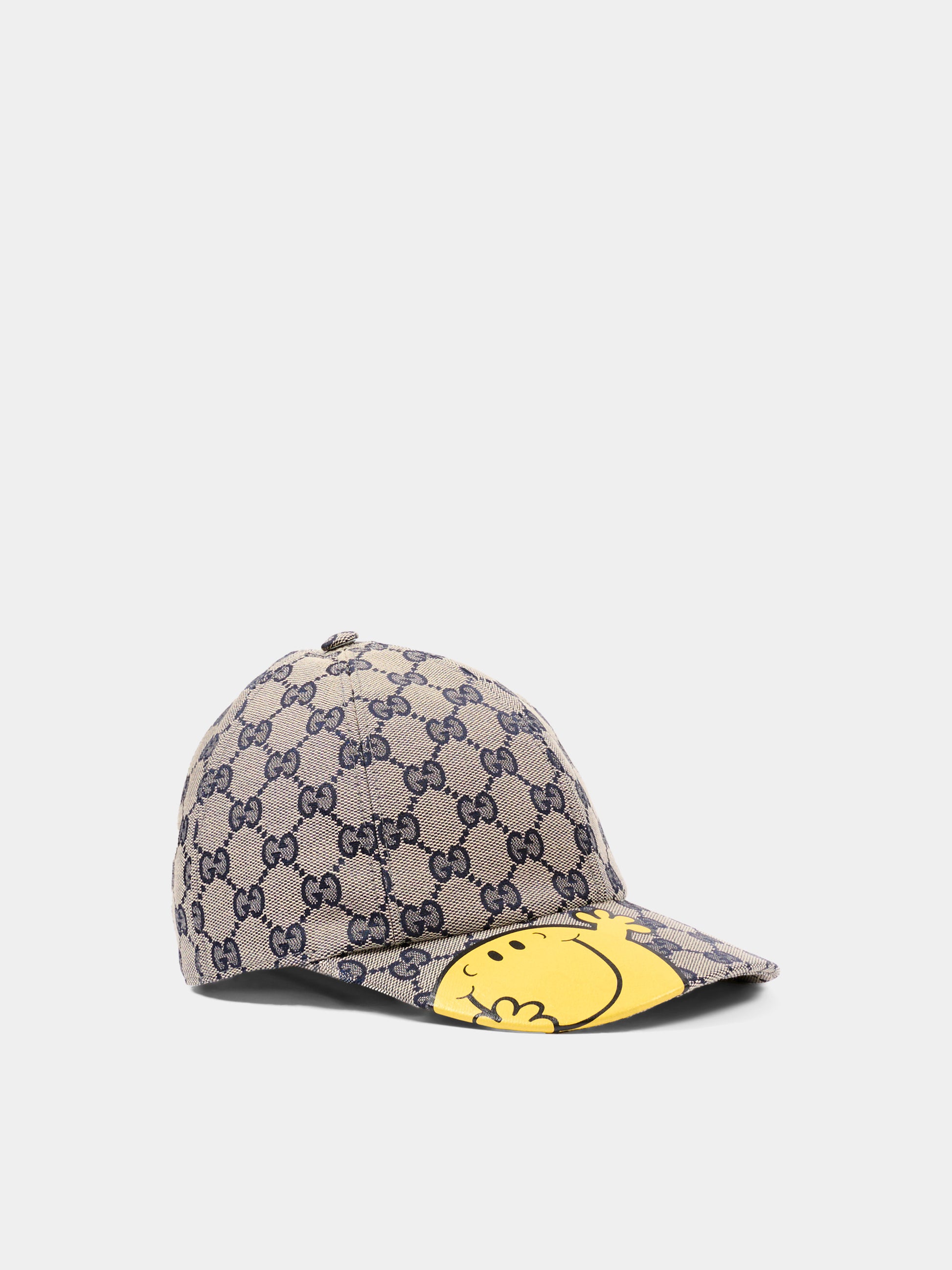 Cappello beige per bambini con Mr. Happy,Gucci Kids,860009 3HBJJ 4068