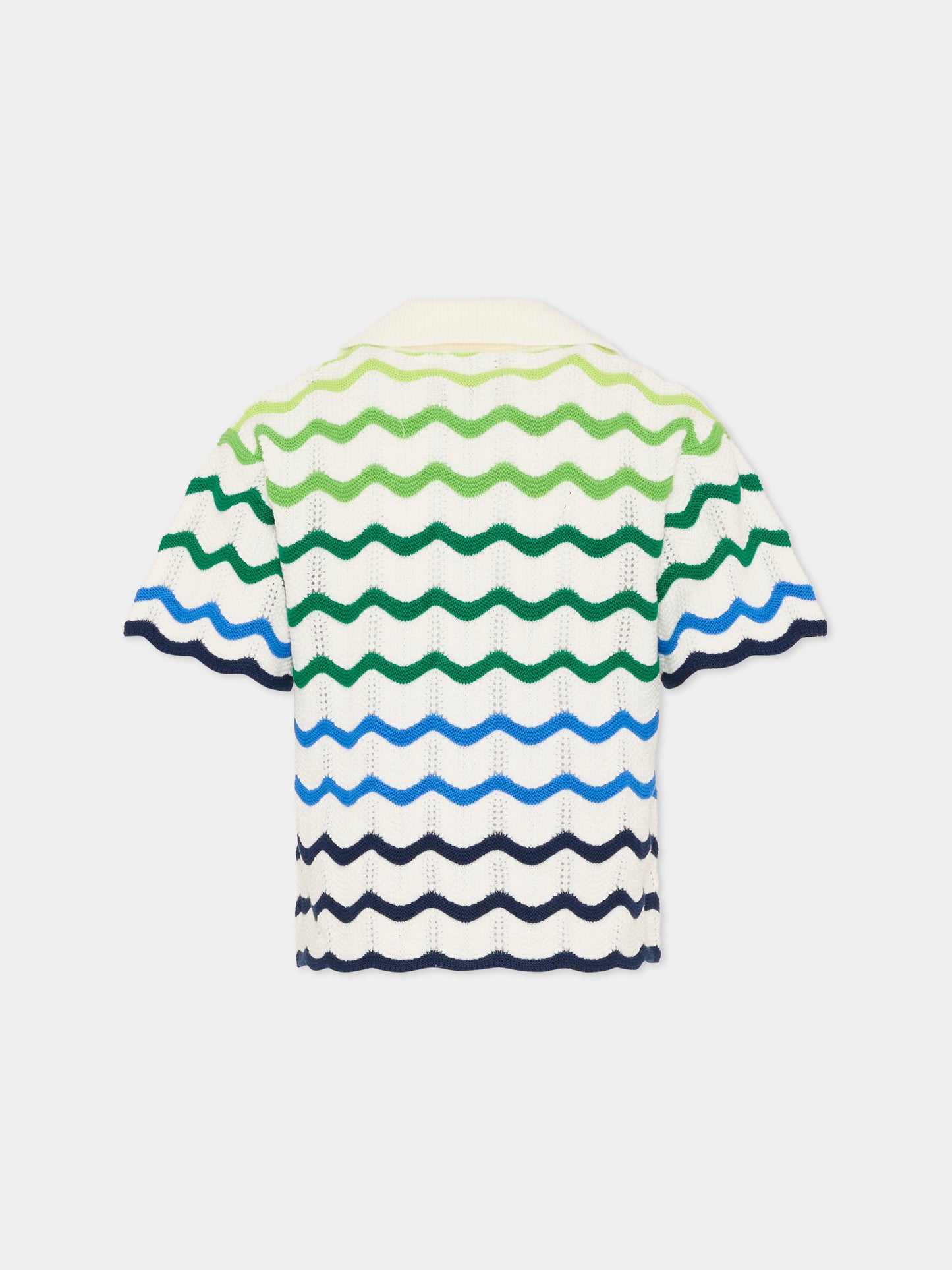 Cardigan multicolor per bambino con logo,Casablanca,KSP26 KW 969 02 EX BC