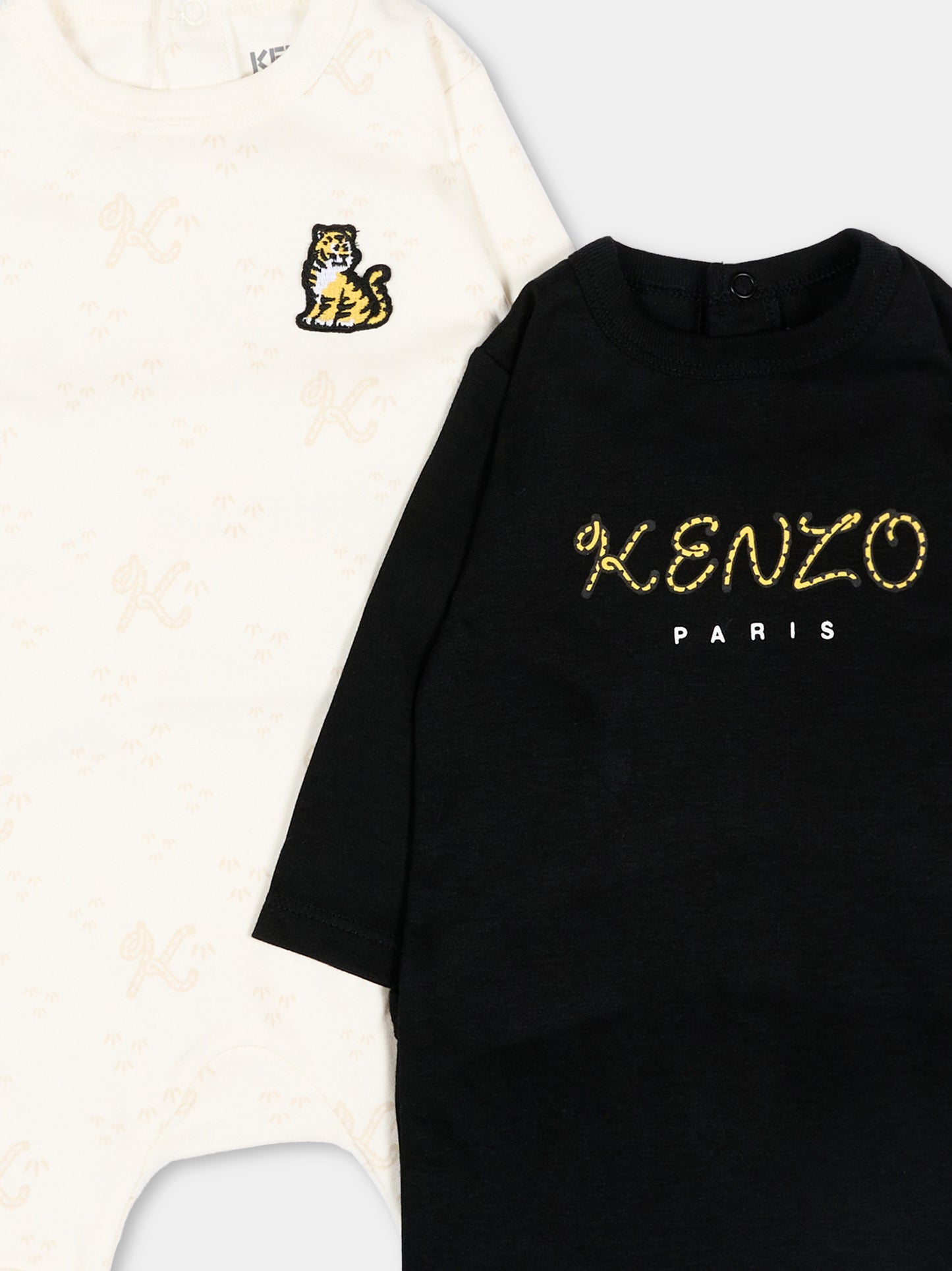 Set tutine blu per neonato con logo,Kenzo Kids,K61616 095