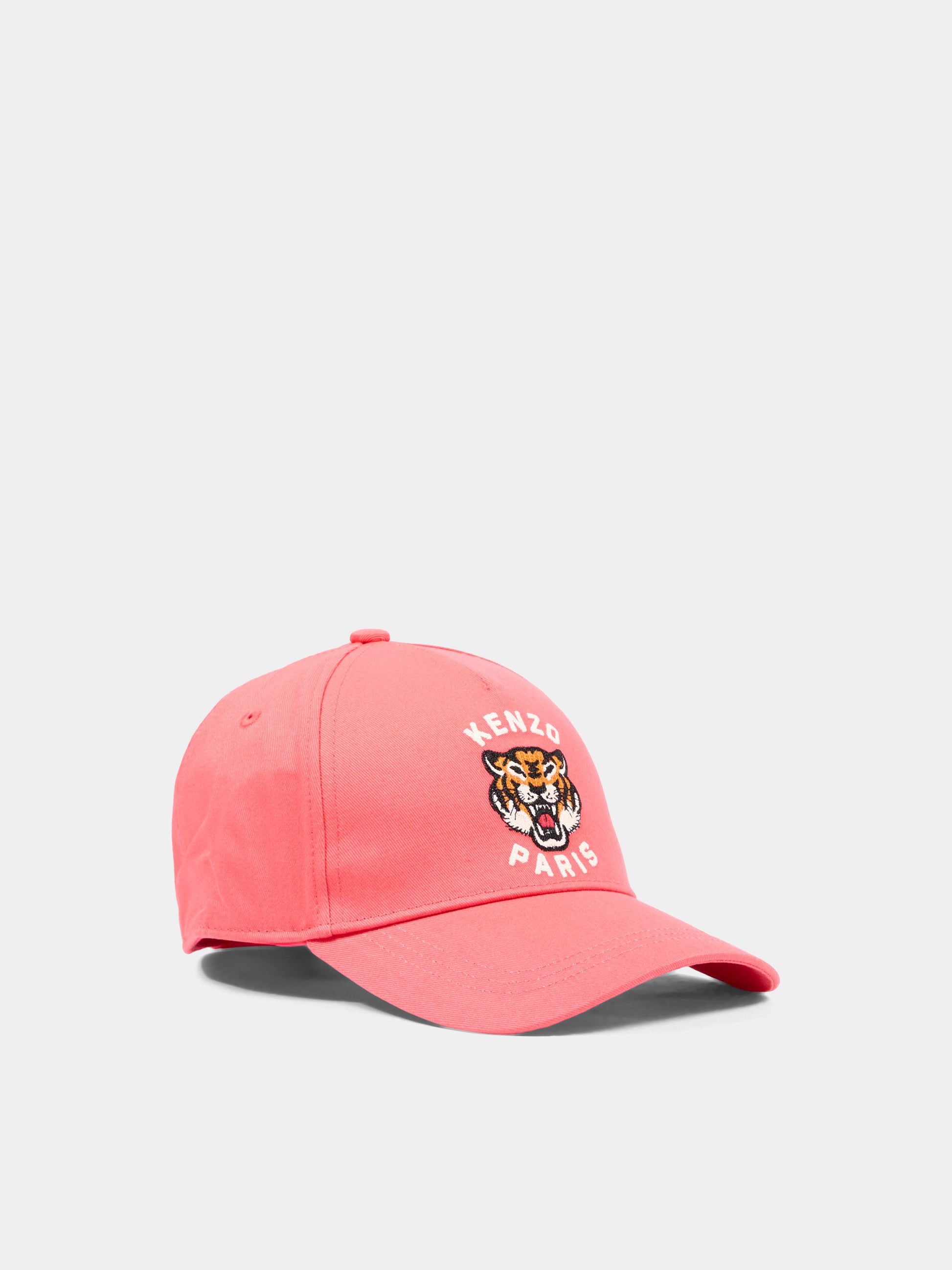 Cappello rosso per bambini con logo Tiger,Kenzo Kids,K61831 976