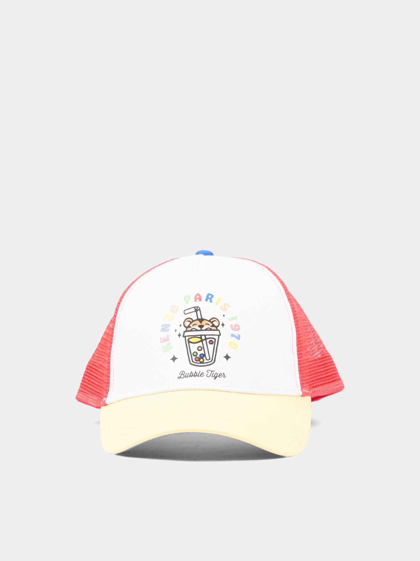 Cappello multicolor per bambini con logo,Kenzo Kids,K61833 117