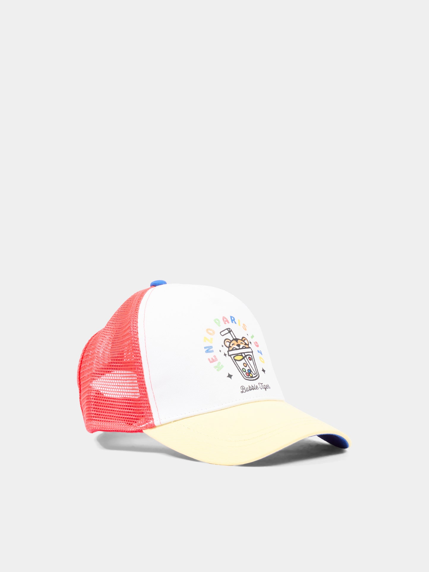 Cappello multicolor per bambini con logo,Kenzo Kids,K61833 117