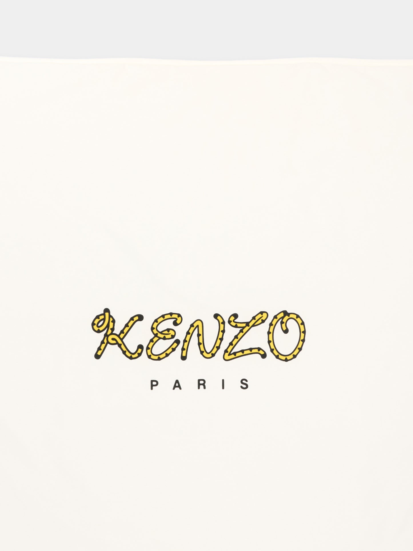 Coperta avorio per neonati con logo,Kenzo Kids,K61858 117