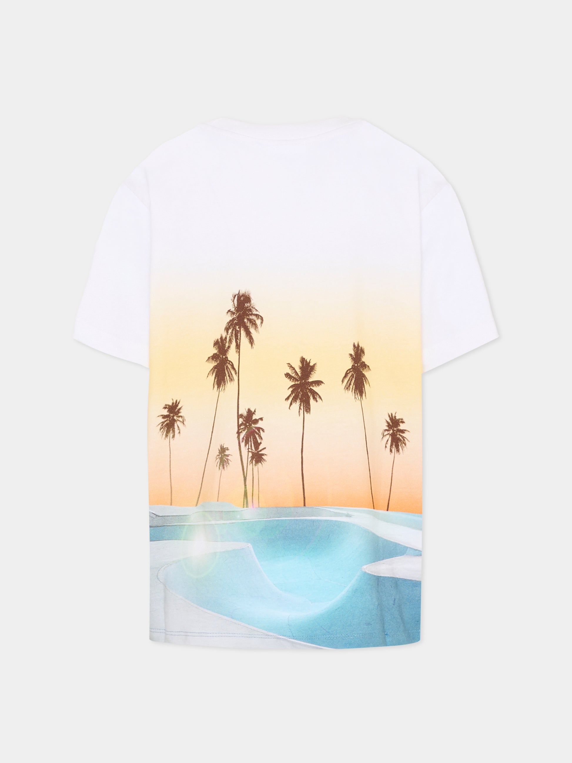 T-shirt Rodney multicolor per bambino con skate,Molo,1S26A203 5197