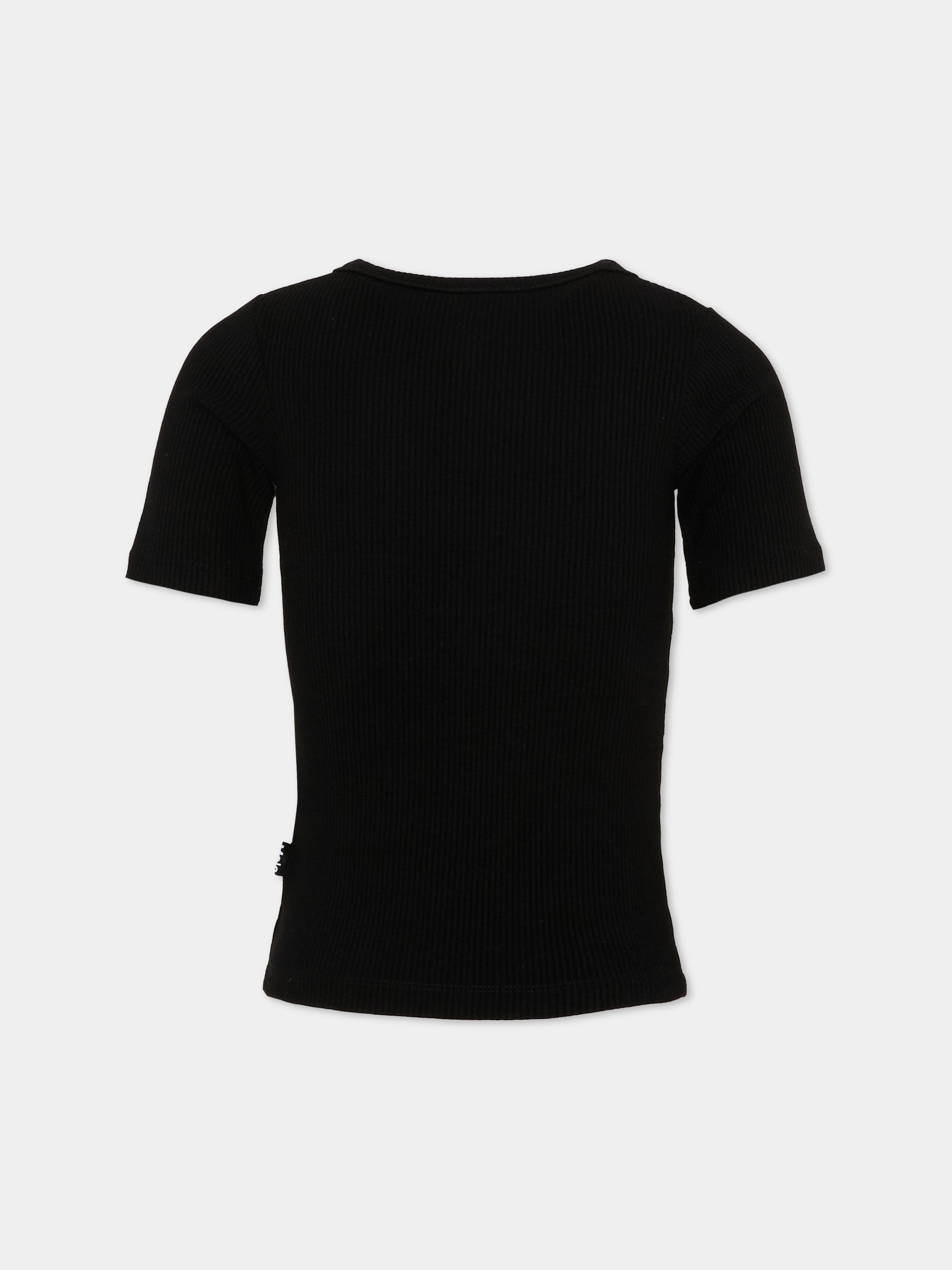 T-shirt nera Rosey per bambina,Molo,2S26A205 0099