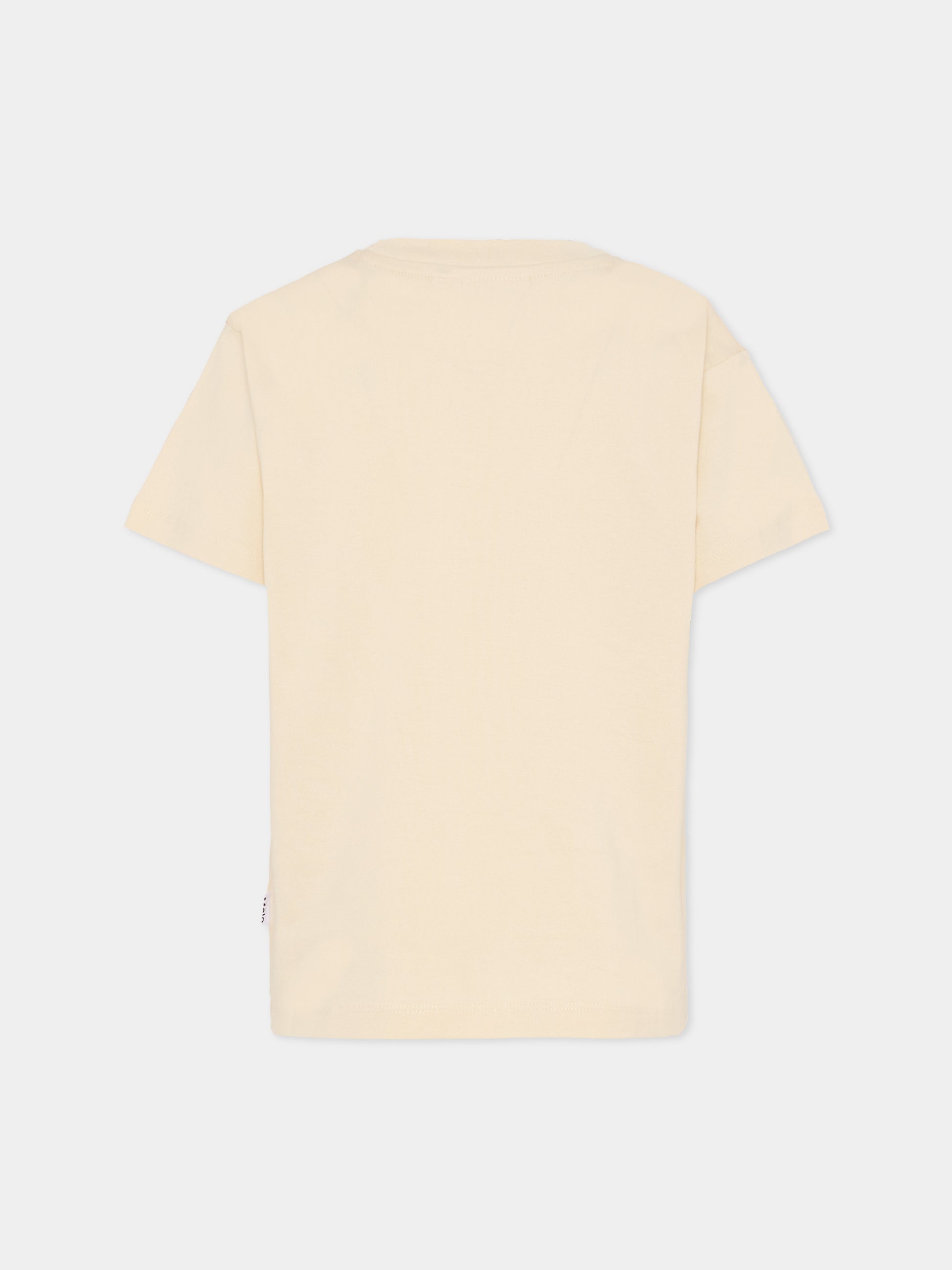 T-shirt Riley beige per bambina con terra,Molo,2S26A225 8894