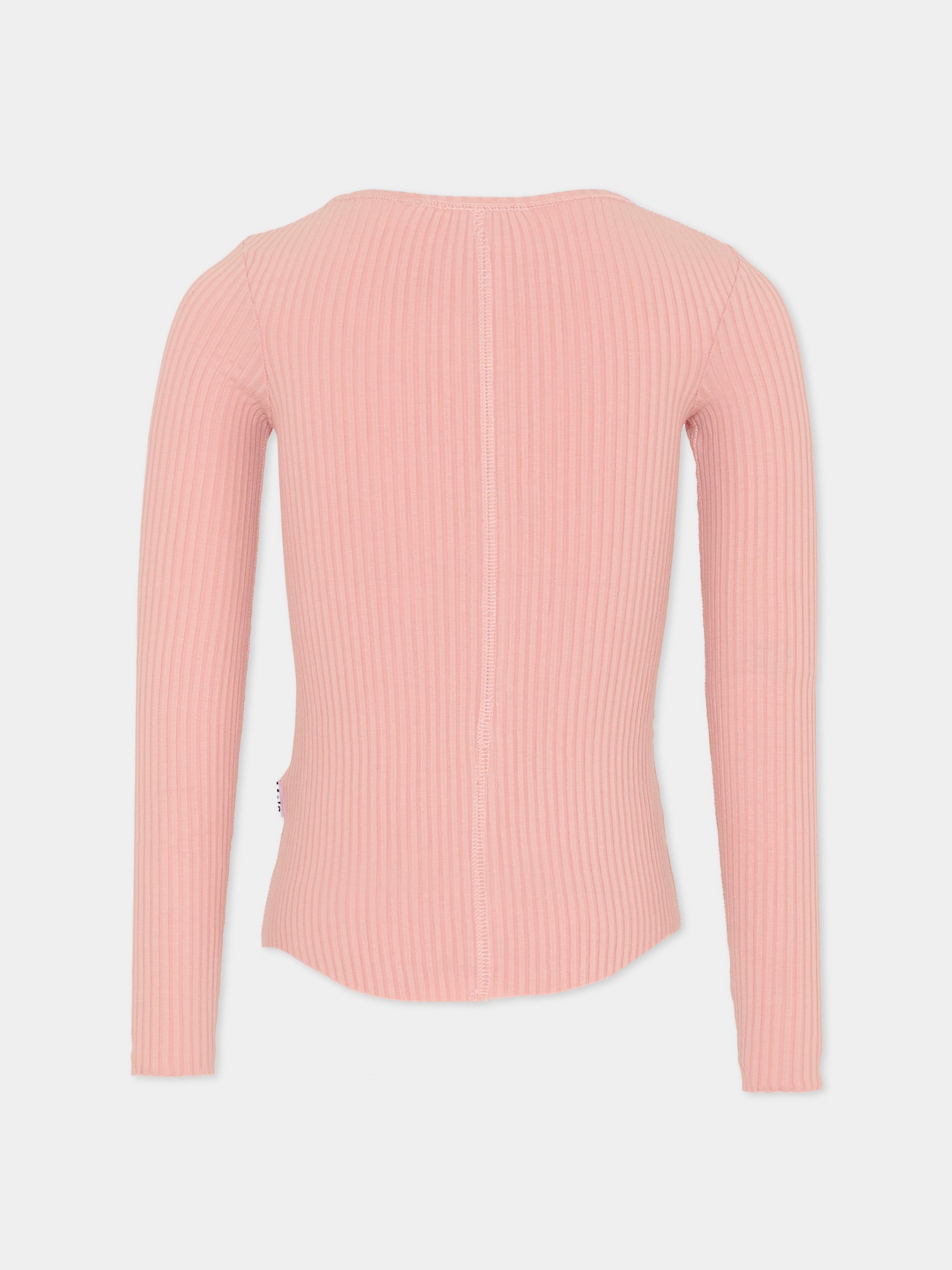 T-shirt Rochelle rosa per bambina,Molo,2S26A406 8058