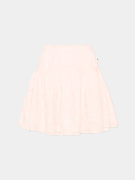 Gonna rosa Bellasine per bambina,Molo,2S26D113 5647