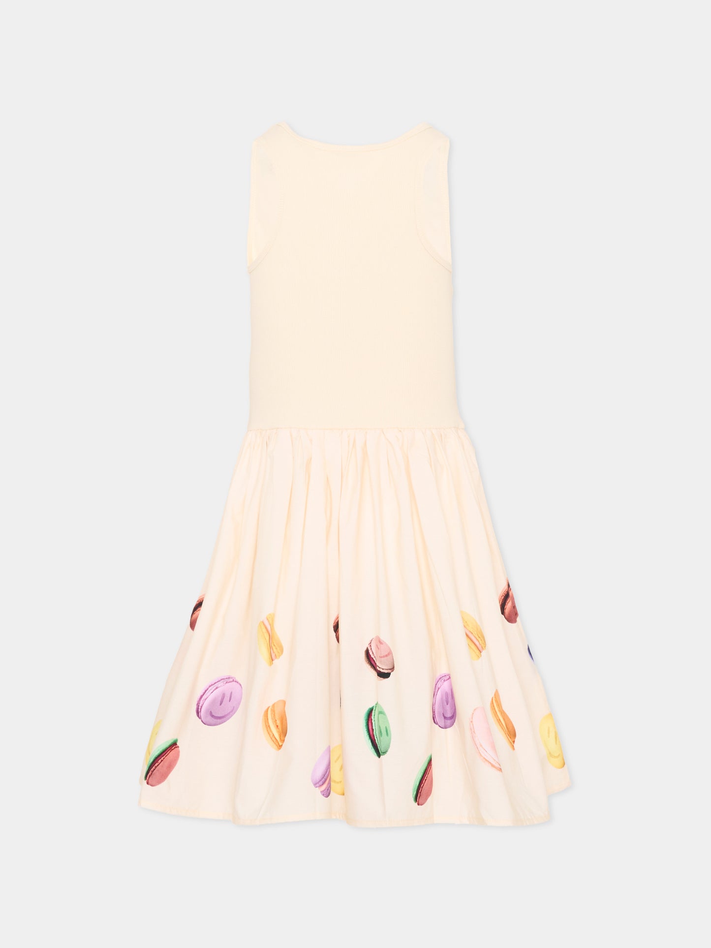 Vestito multicolor Cassandra per bambina con macarons,Molo,2S26E101 5235