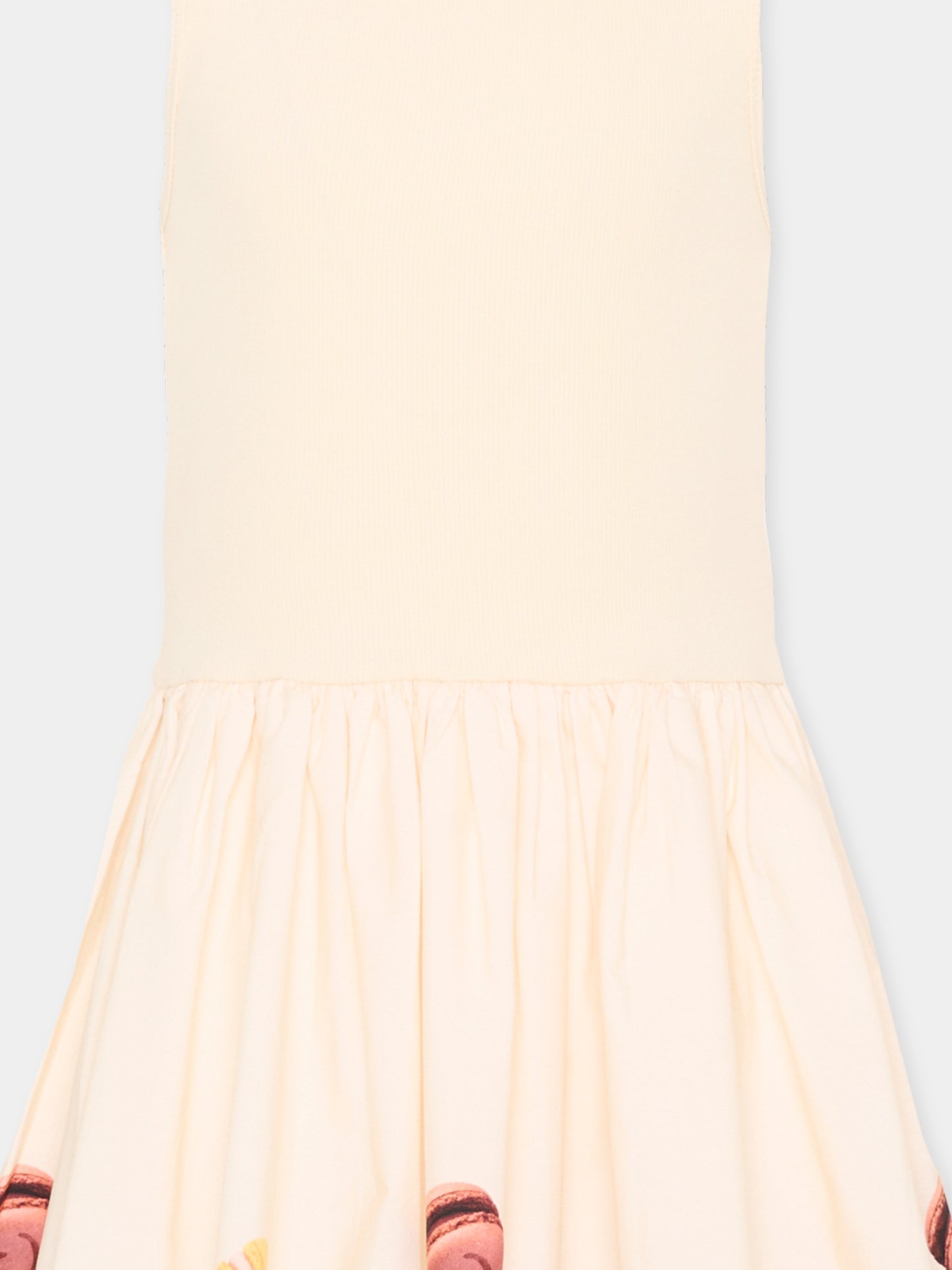 Vestito multicolor Cassandra per bambina con macarons,Molo,2S26E101 5235