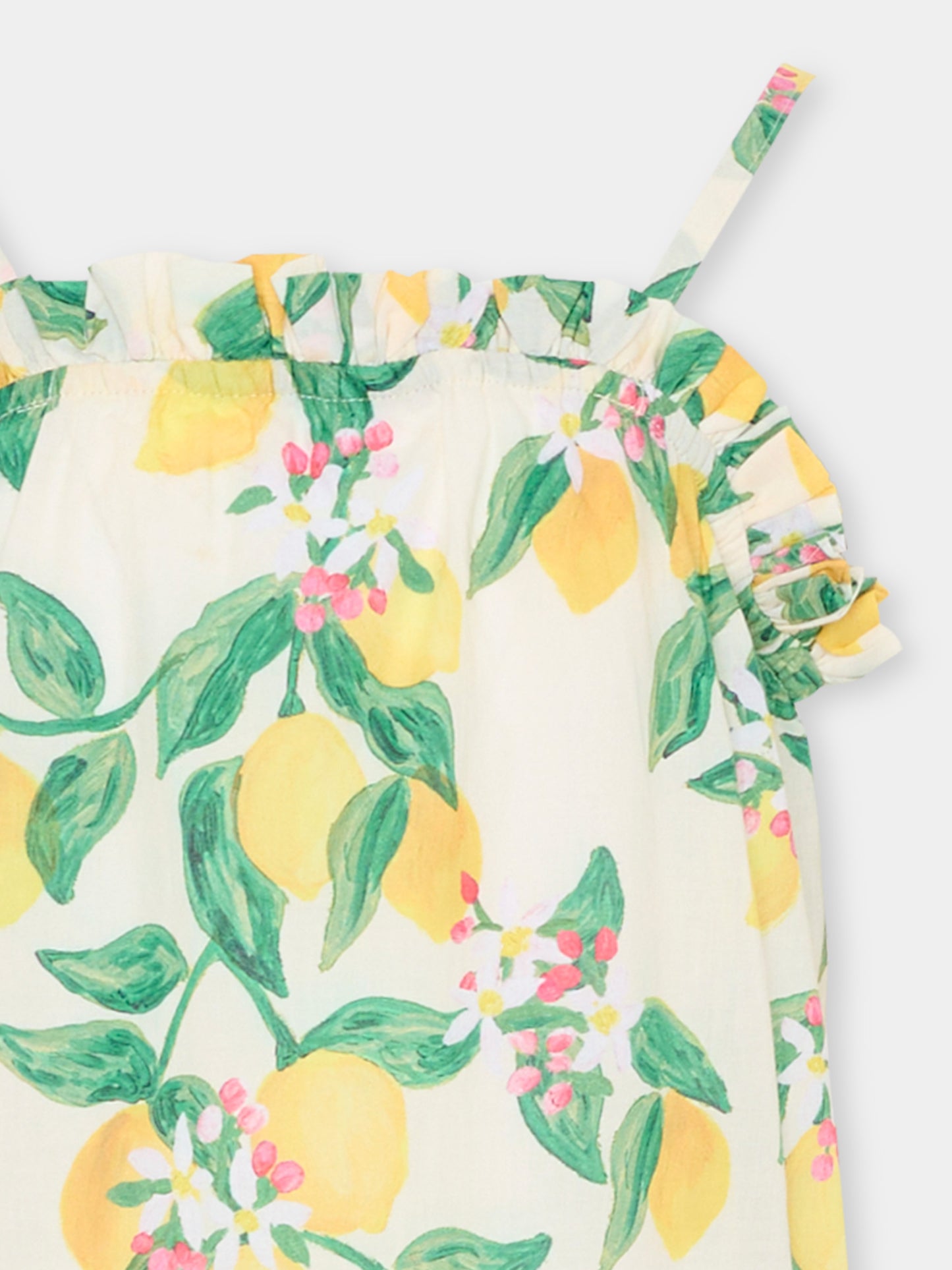 Copricostume Connie multicolor per bambina con limoni,Molo,2S26E118 9505