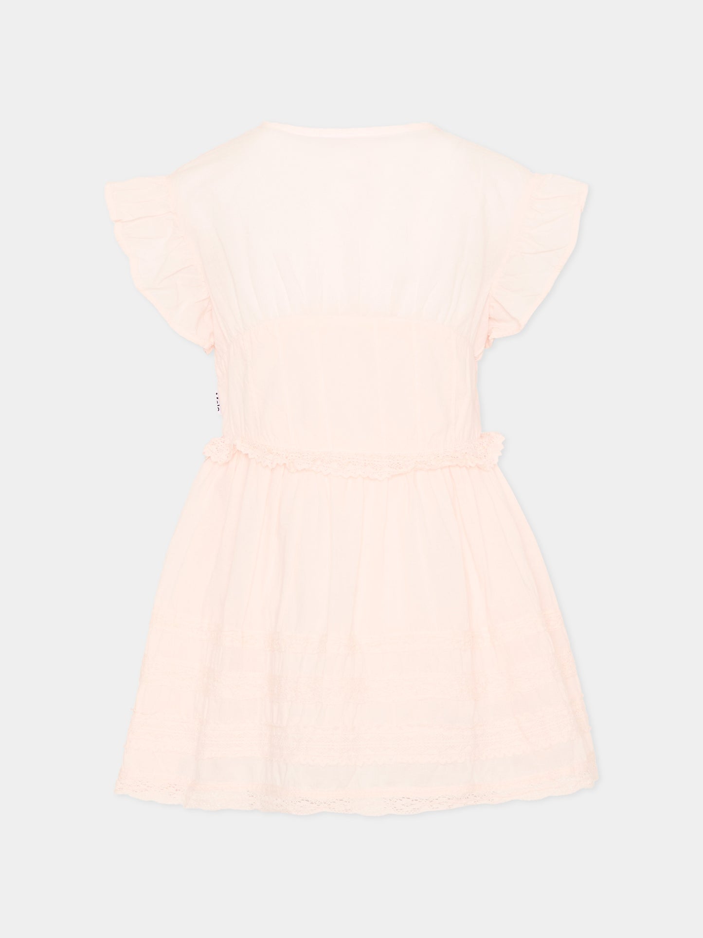 Vestito rosa Carmelia per bambina,Molo,2S26E126 5647