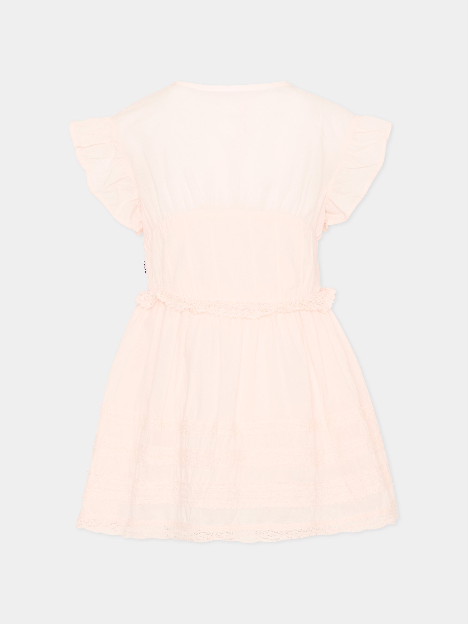 Vestito rosa Carmelia per bambina,Molo,2S26E126 5647