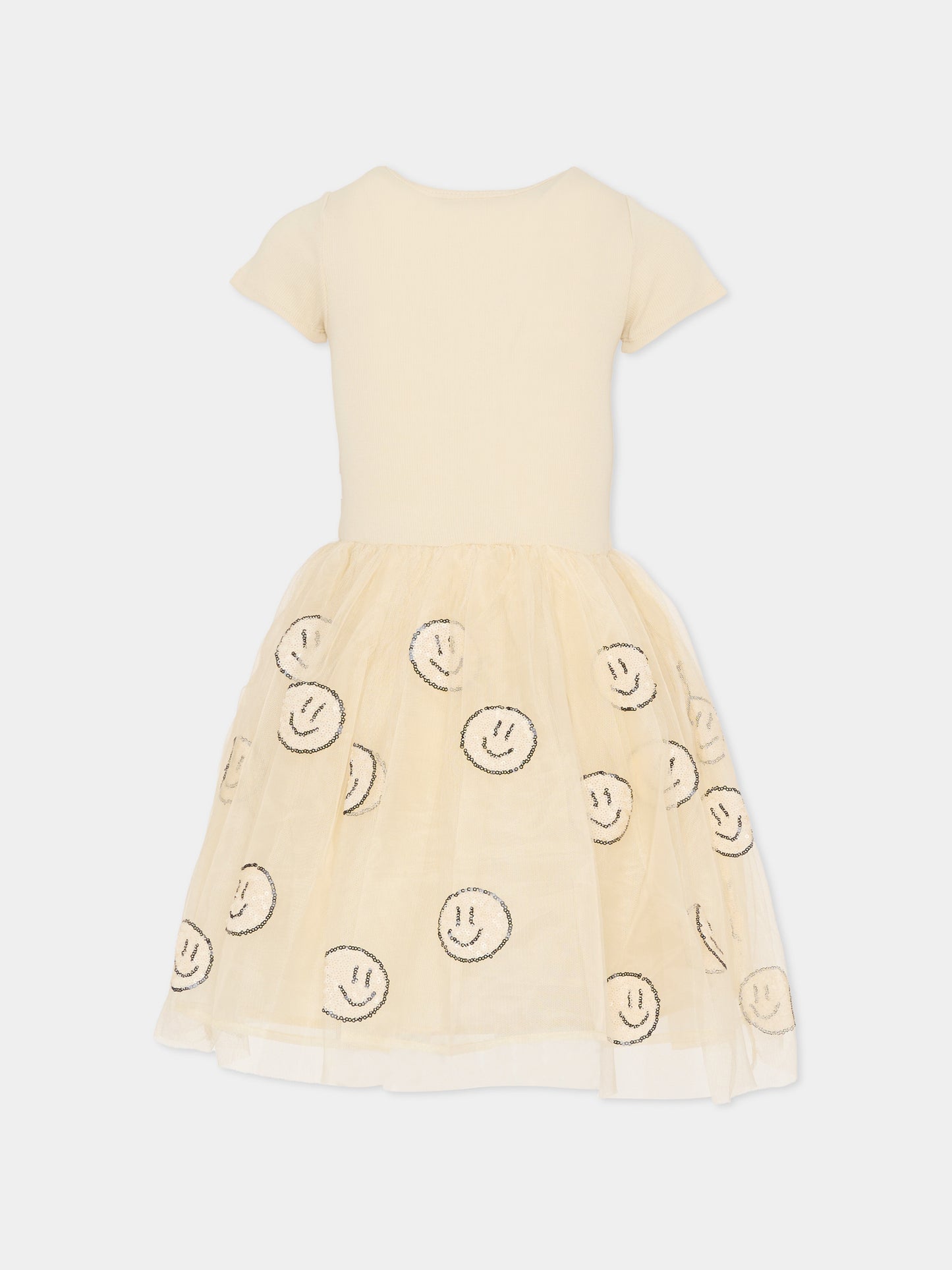 Vestito Cyrusila beige per bambina con smile,Molo,2S26E131 8894